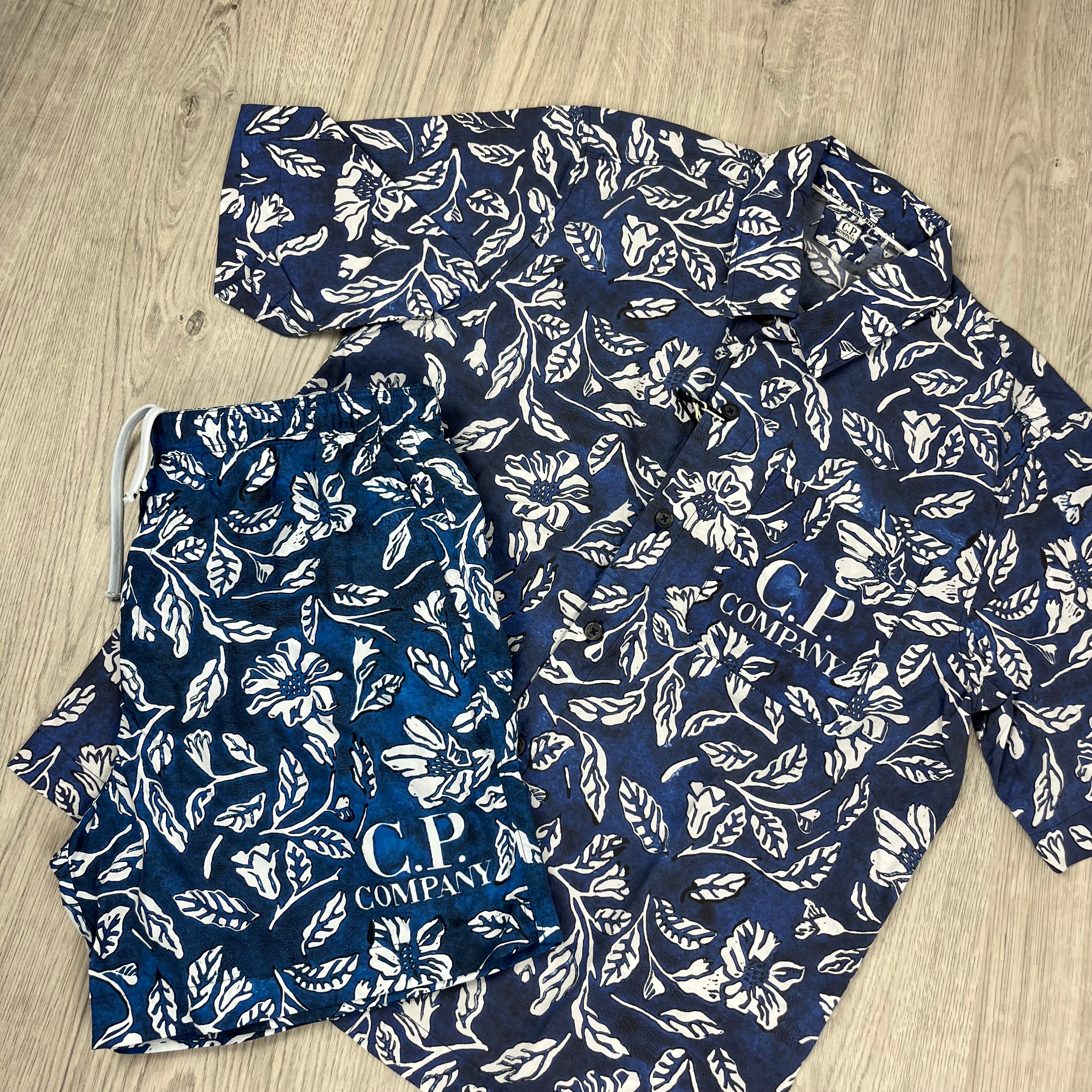 CP Company Floral Holiday Set - Blue