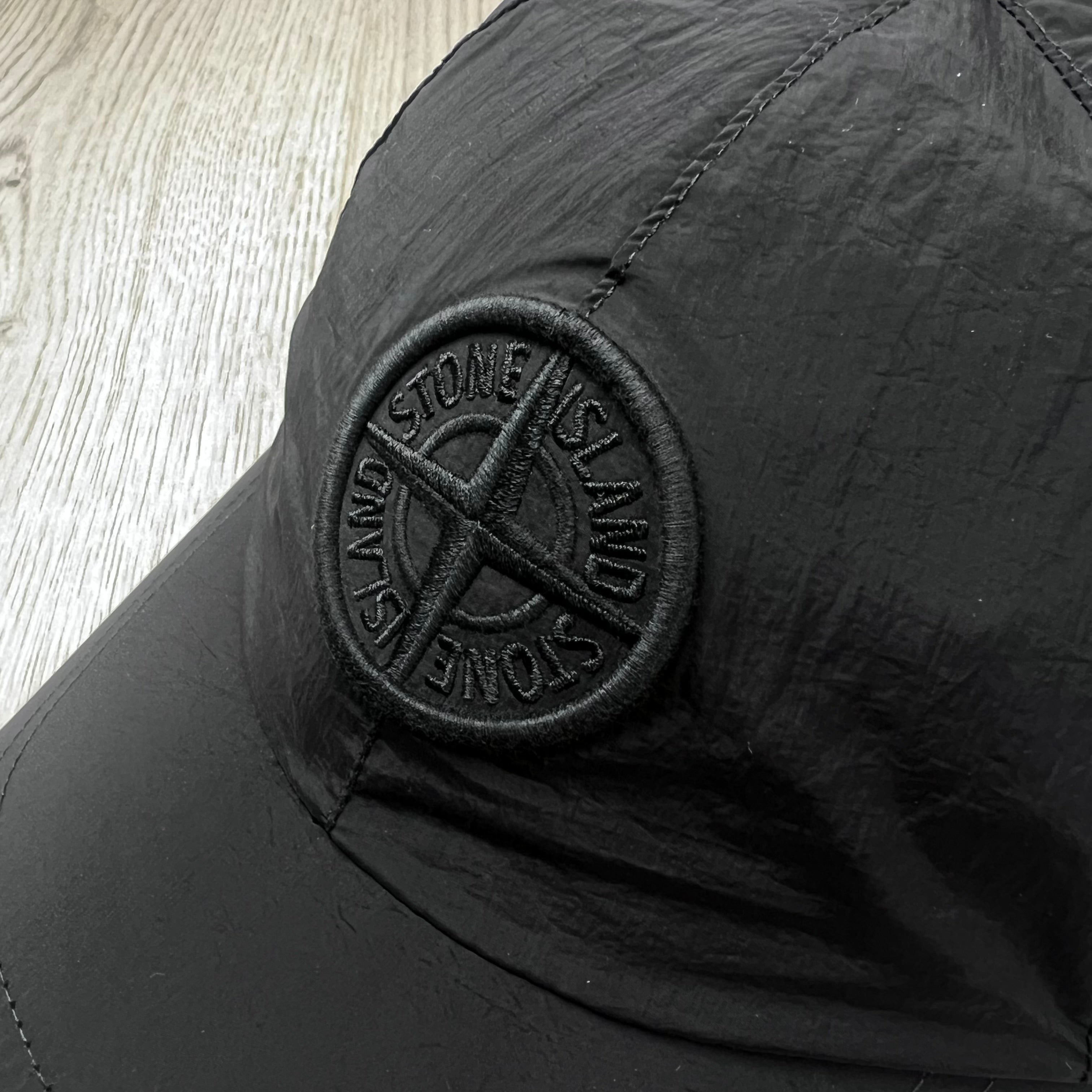 Stone Island Metal Baseball Cap - Black