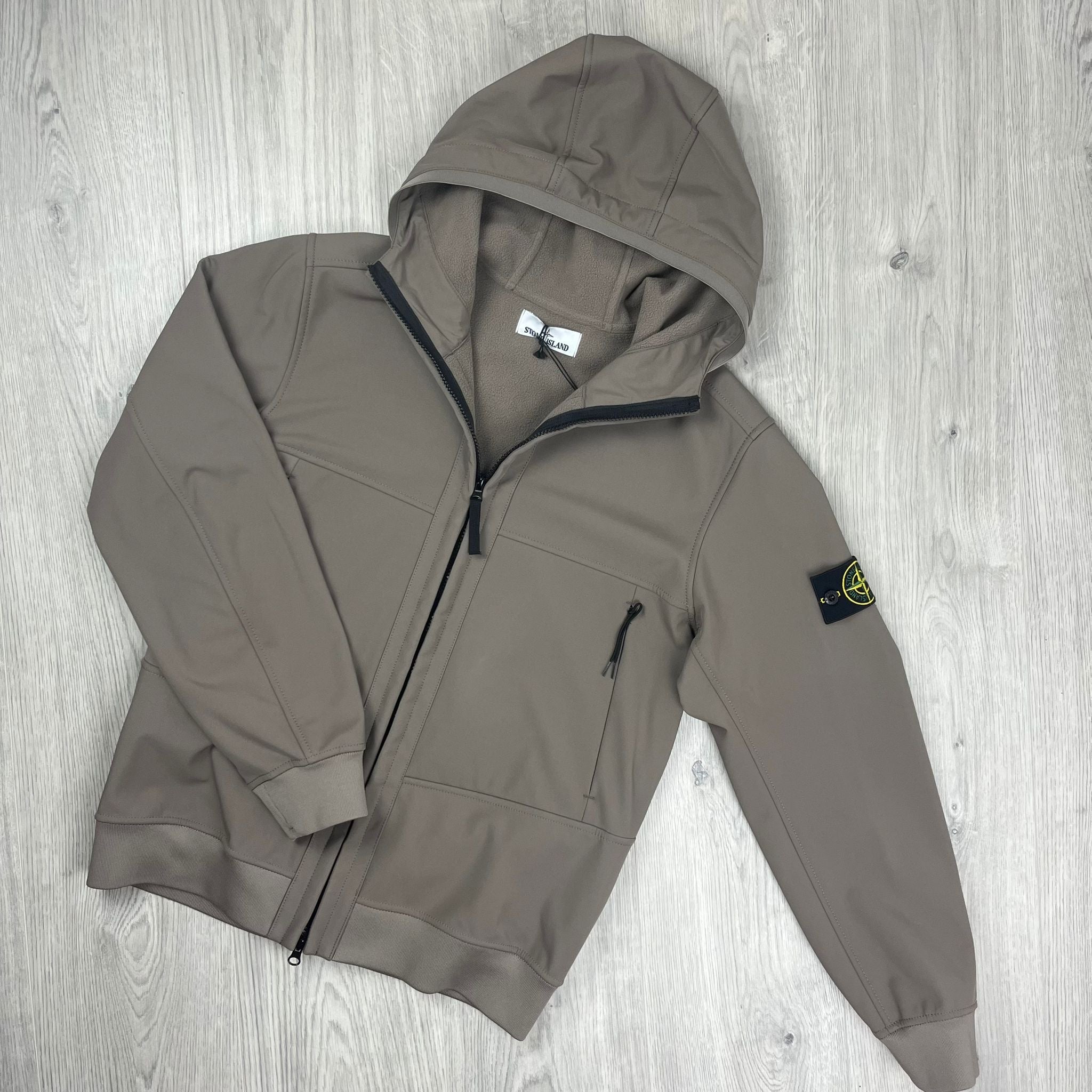 Stone Island Shell Jacket - Walnut