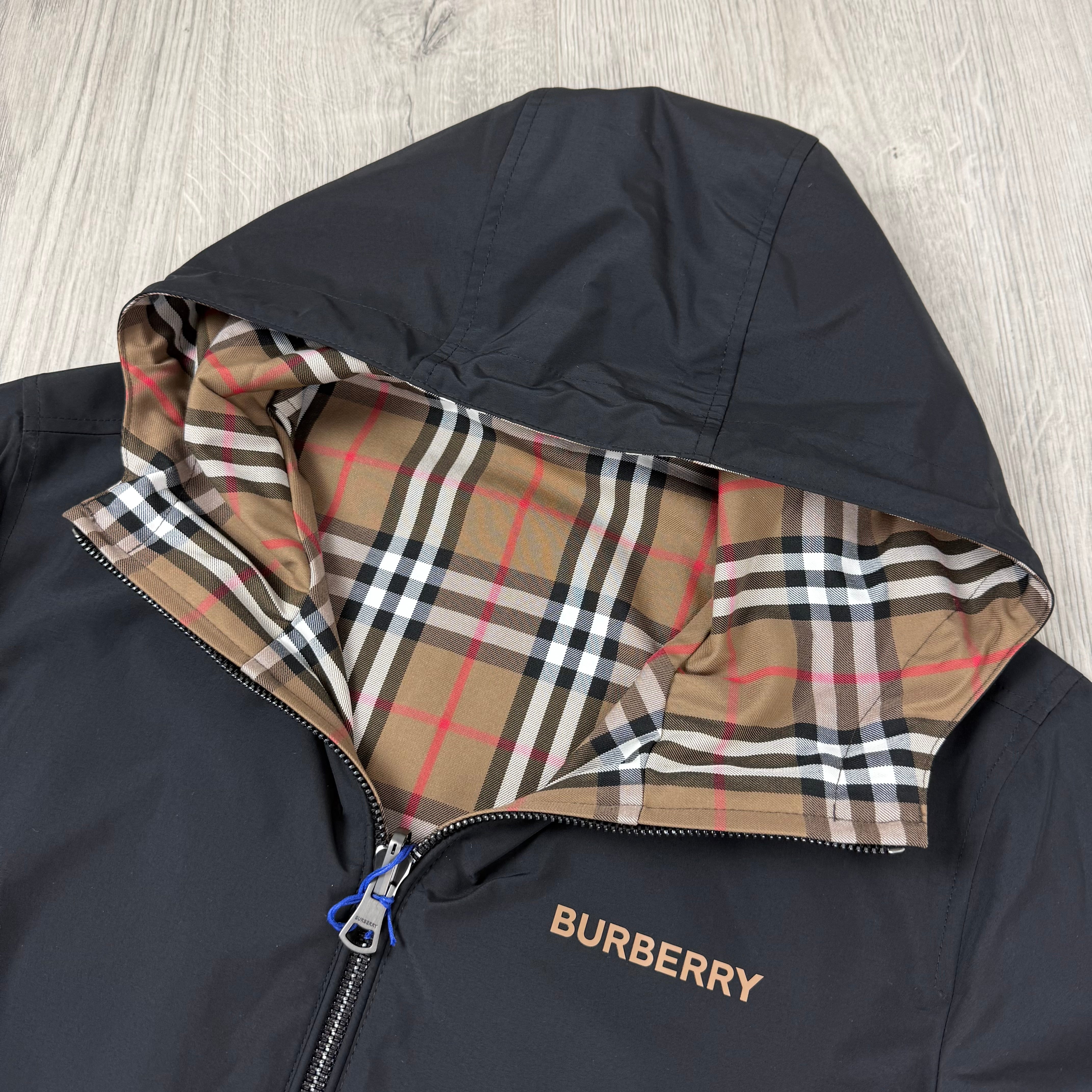 Burberry | Men's Haworth Jacket | Black | Outlet Sale