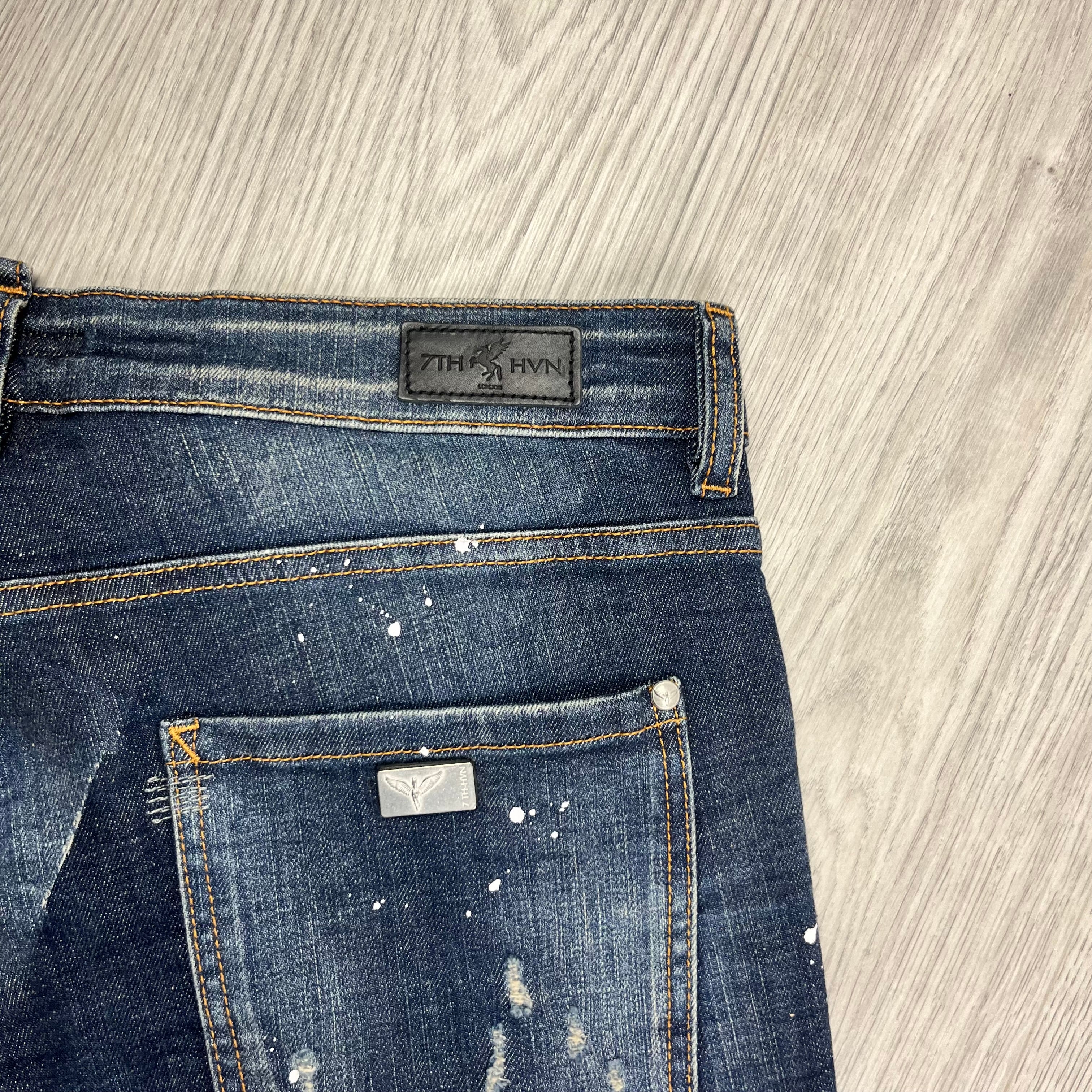 7TH HVN Slim Jeans - Blue