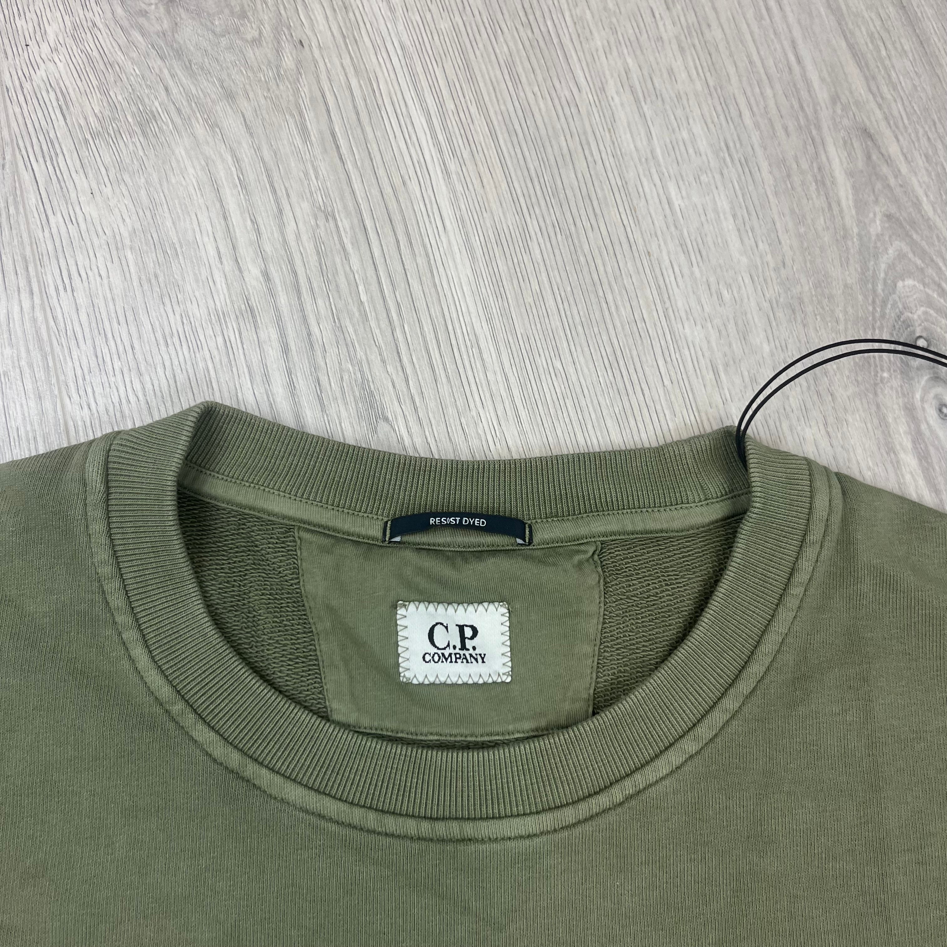 CP Company Dyed Sweatshirt - Ivy Green