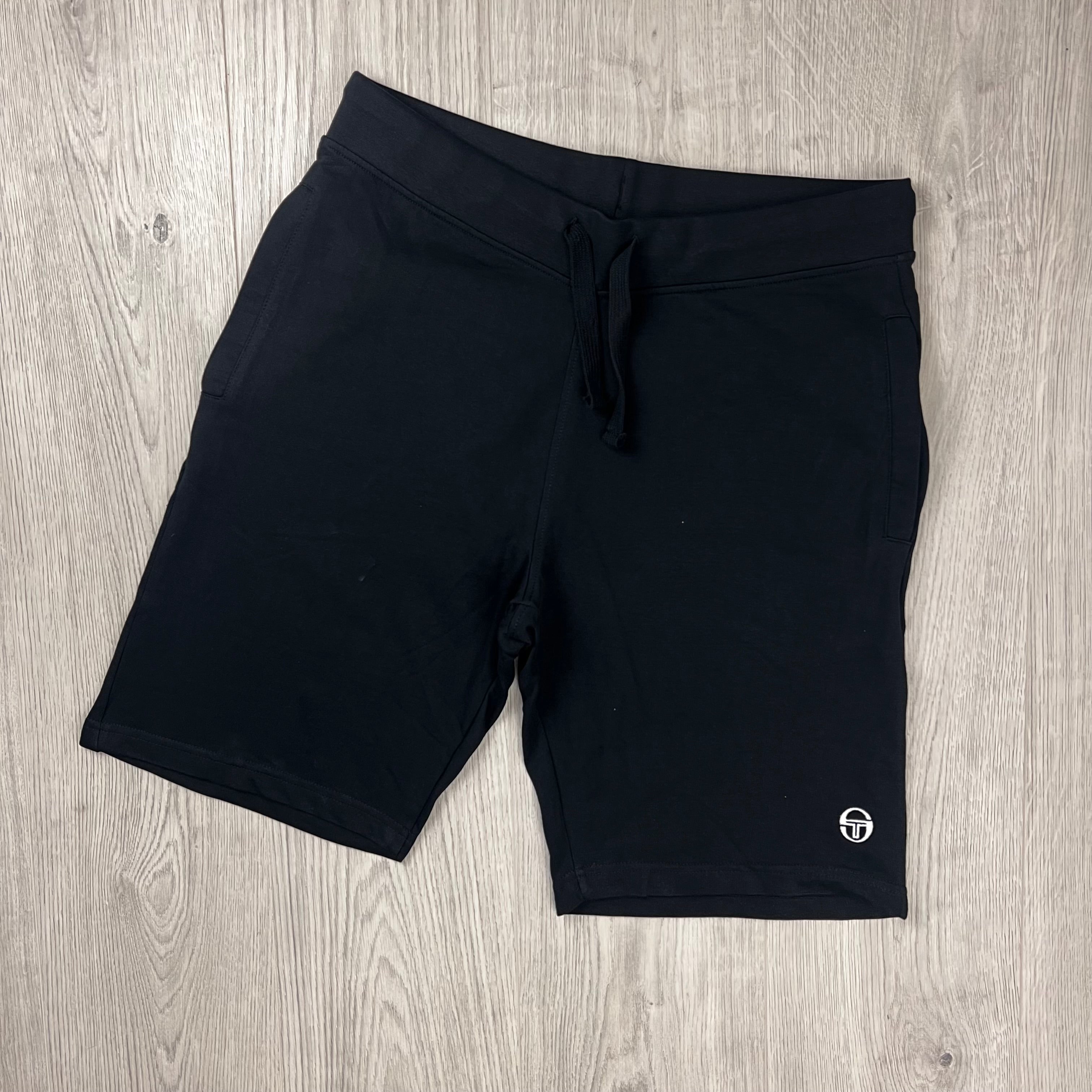 Sergio Tacchini Jersey Shorts - Black