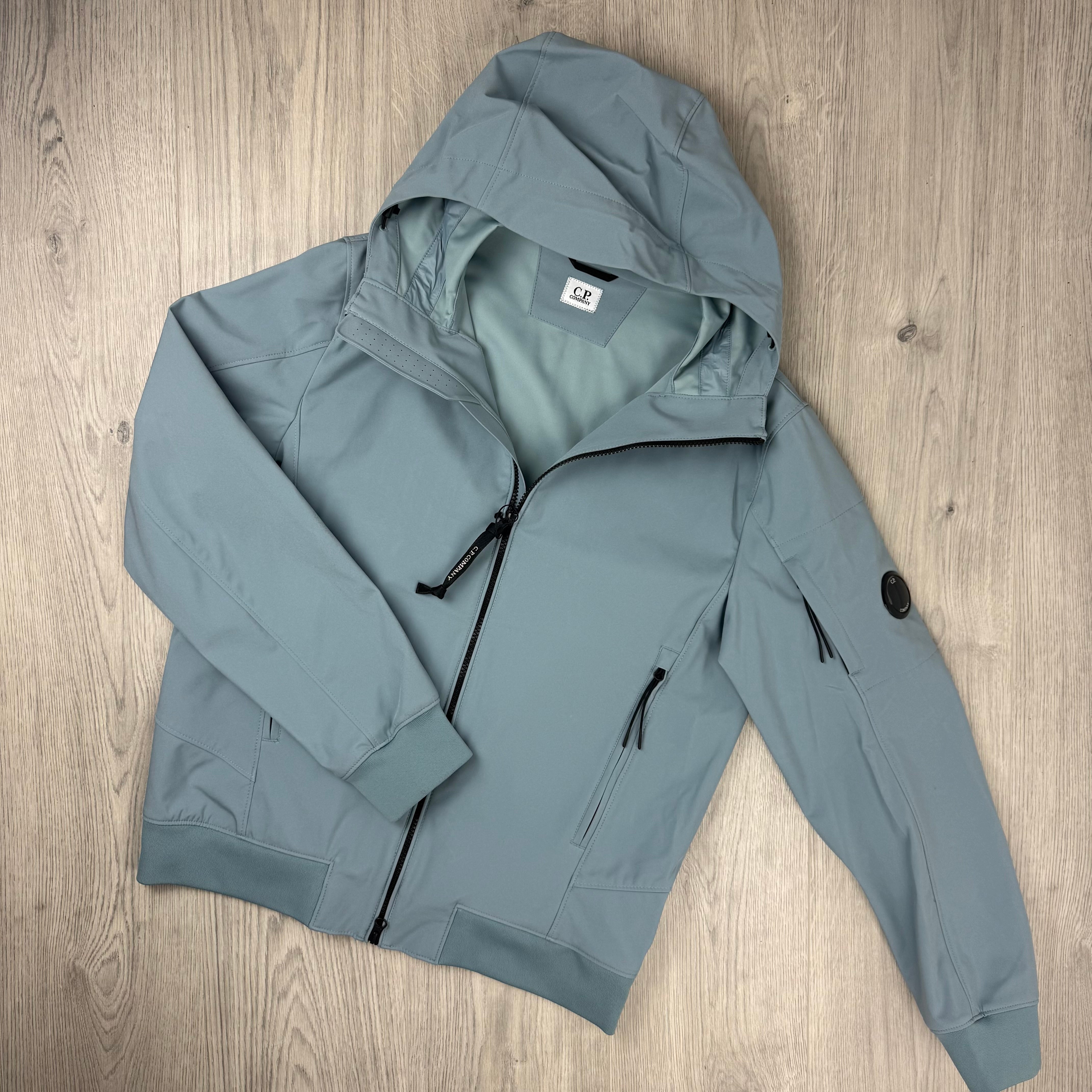 CP Company | Men's Shell-R Jacket | Aegean Blue | Outlet Sale