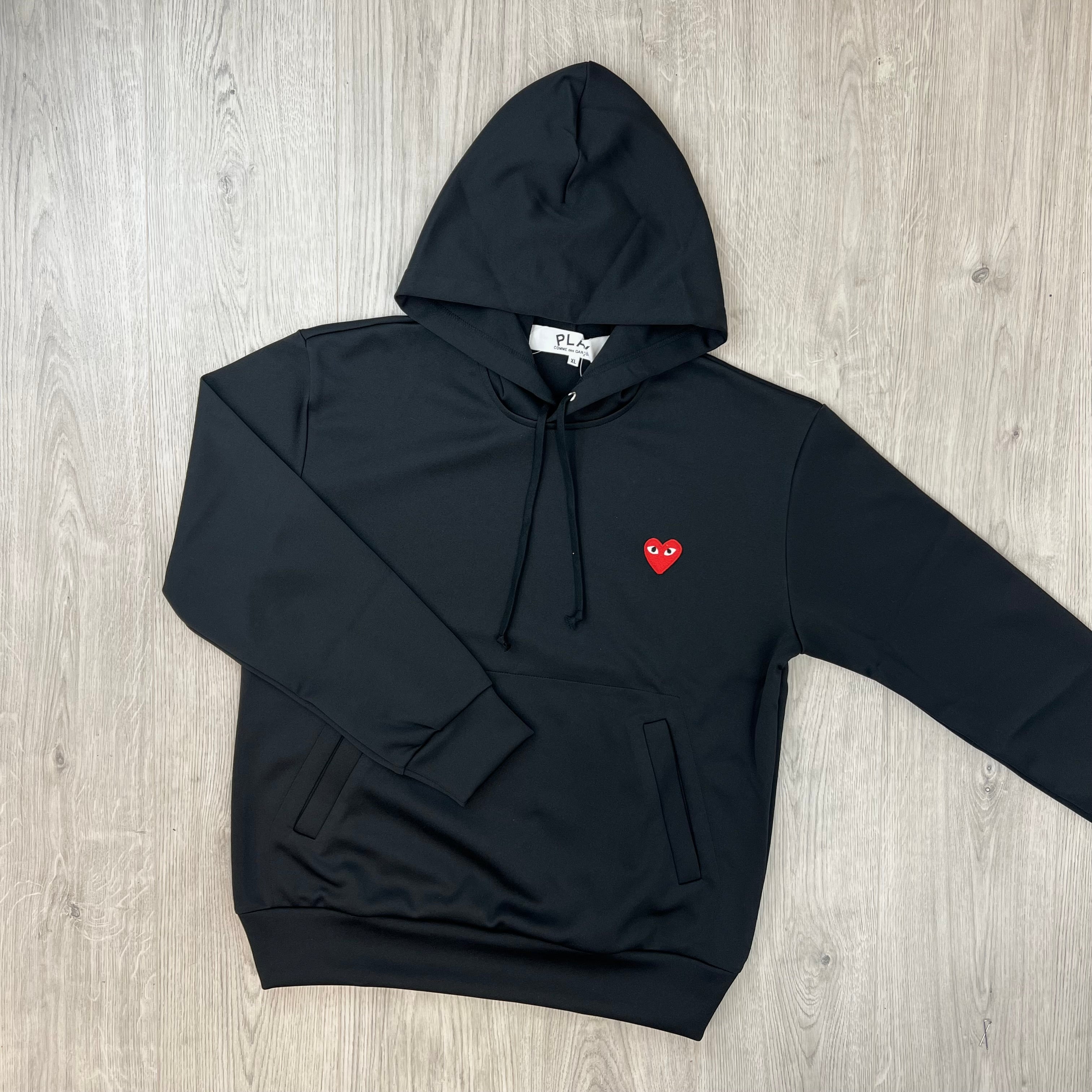 Comme des Garçons PLAY Hoodie - Black