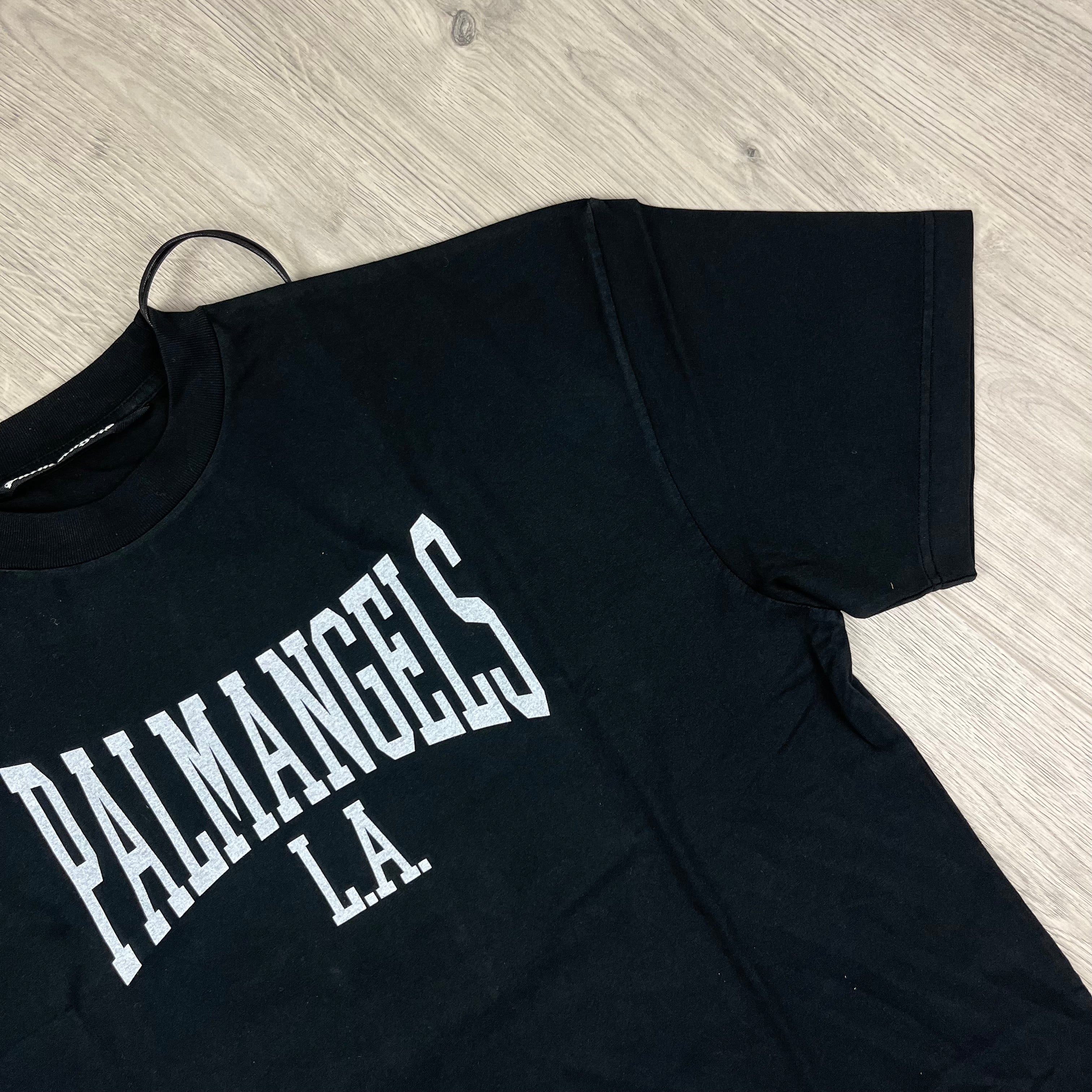 Palm Angels College T-Shirt - Black