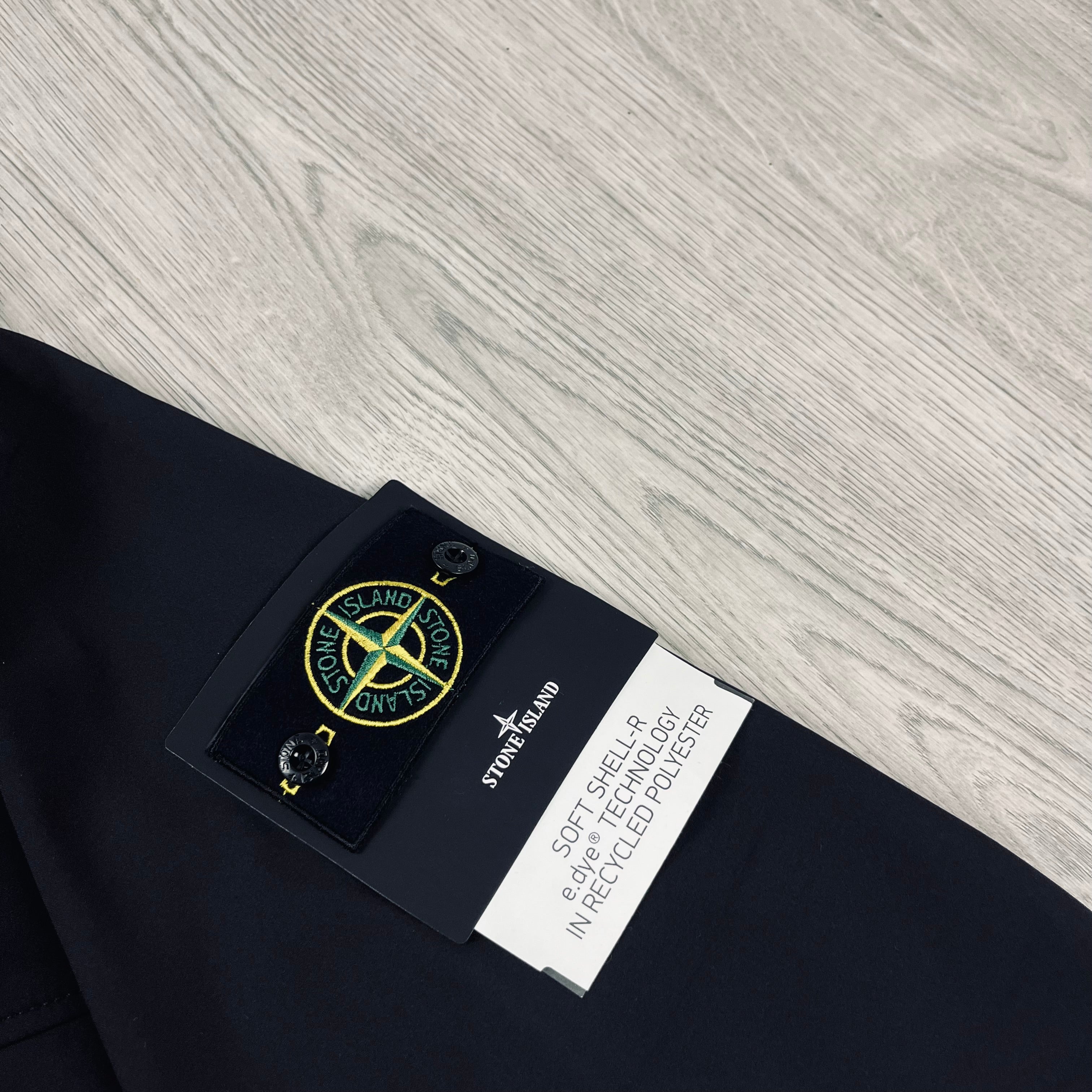 Stone Island Shell Jacket - Black