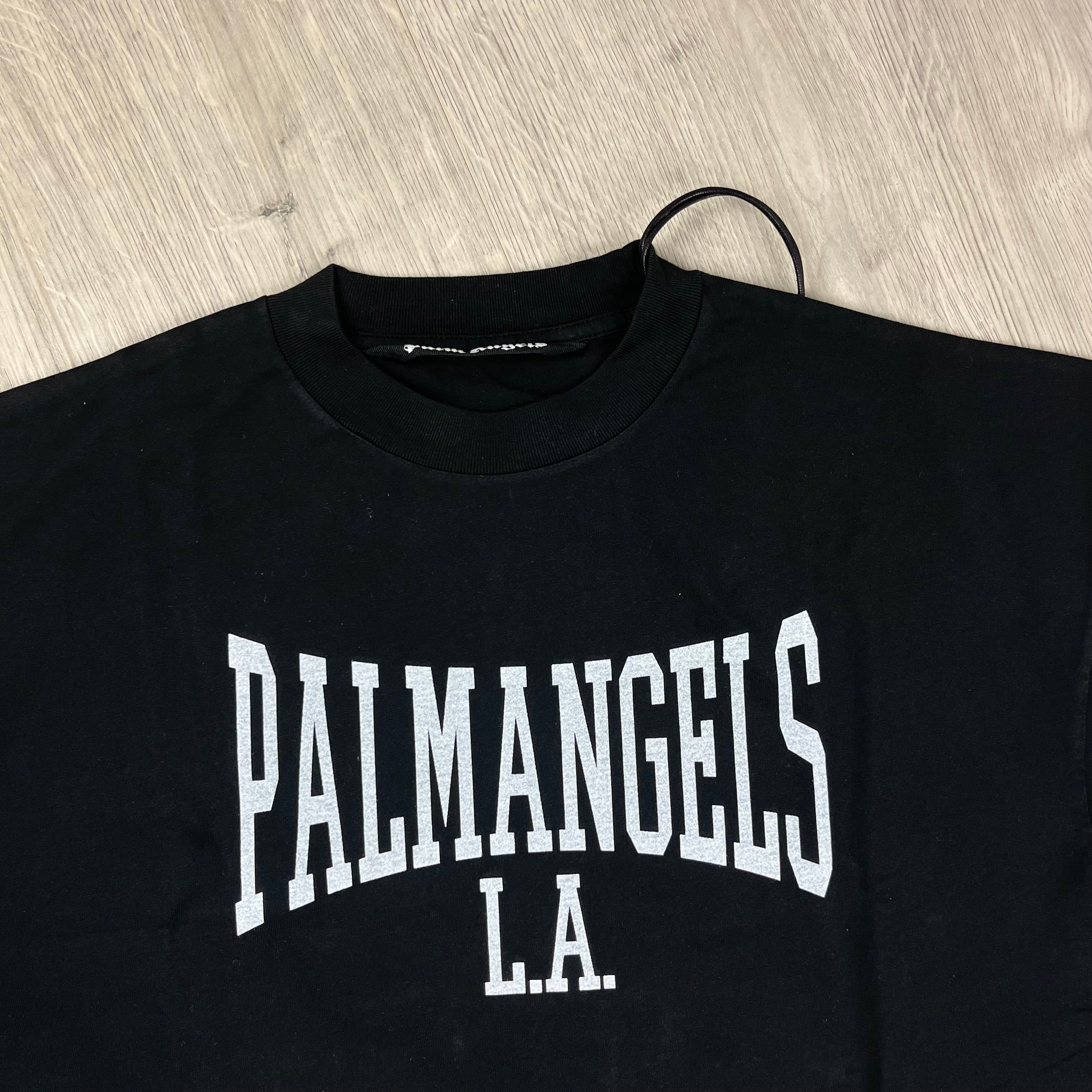 Palm Angels College T-Shirt - Black