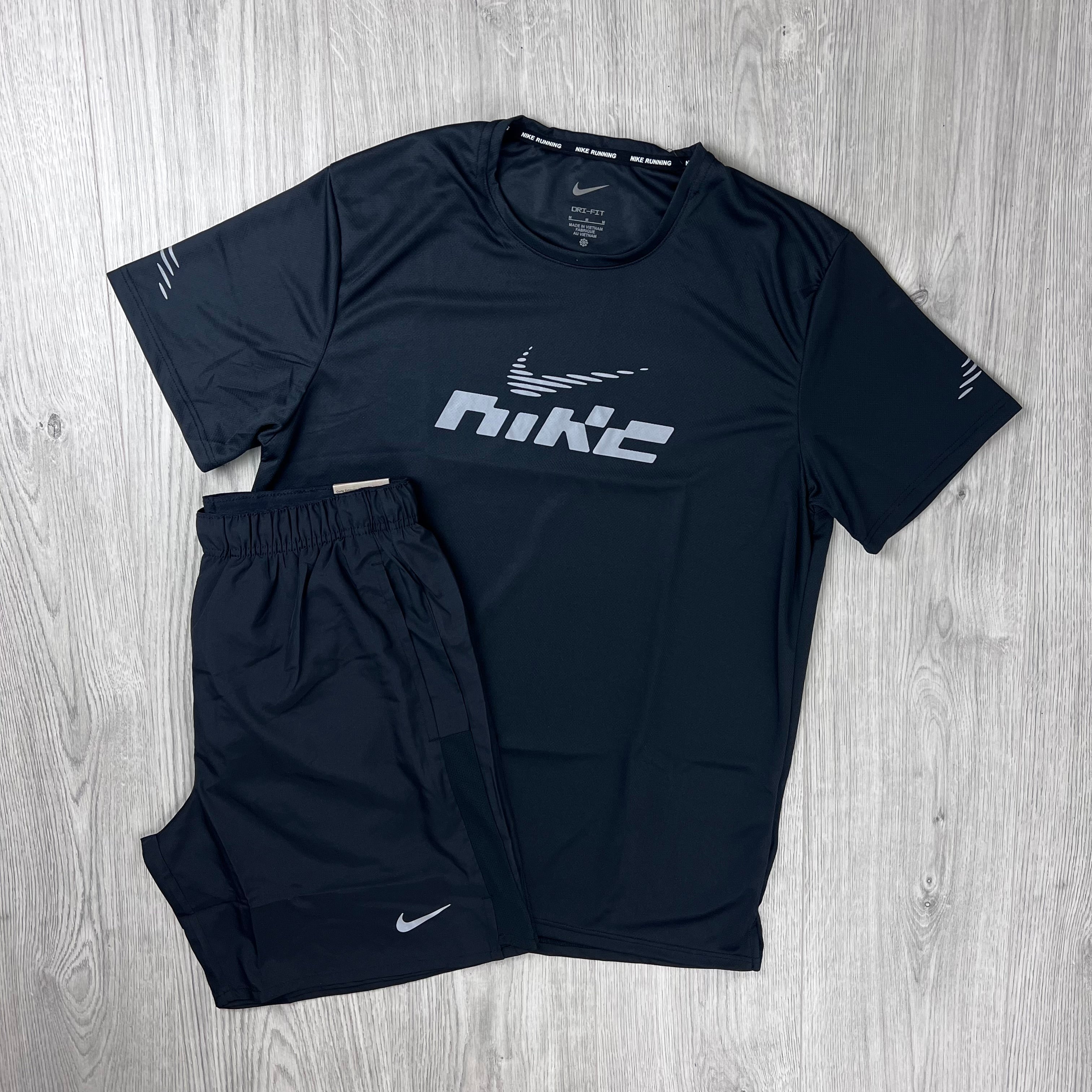 Nike 'Miler' Flash Set - Black