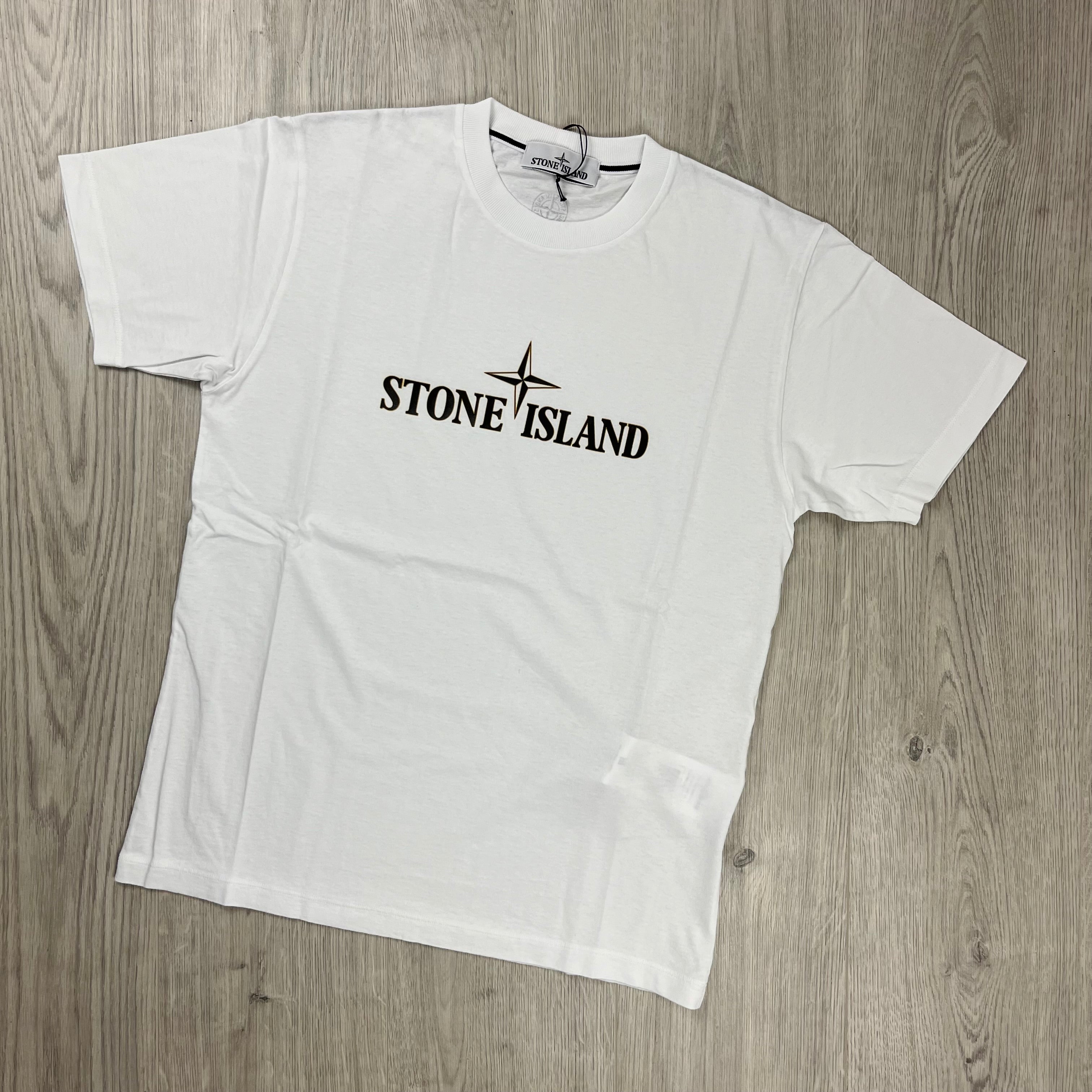 Stone Island Printed T-Shirt - White