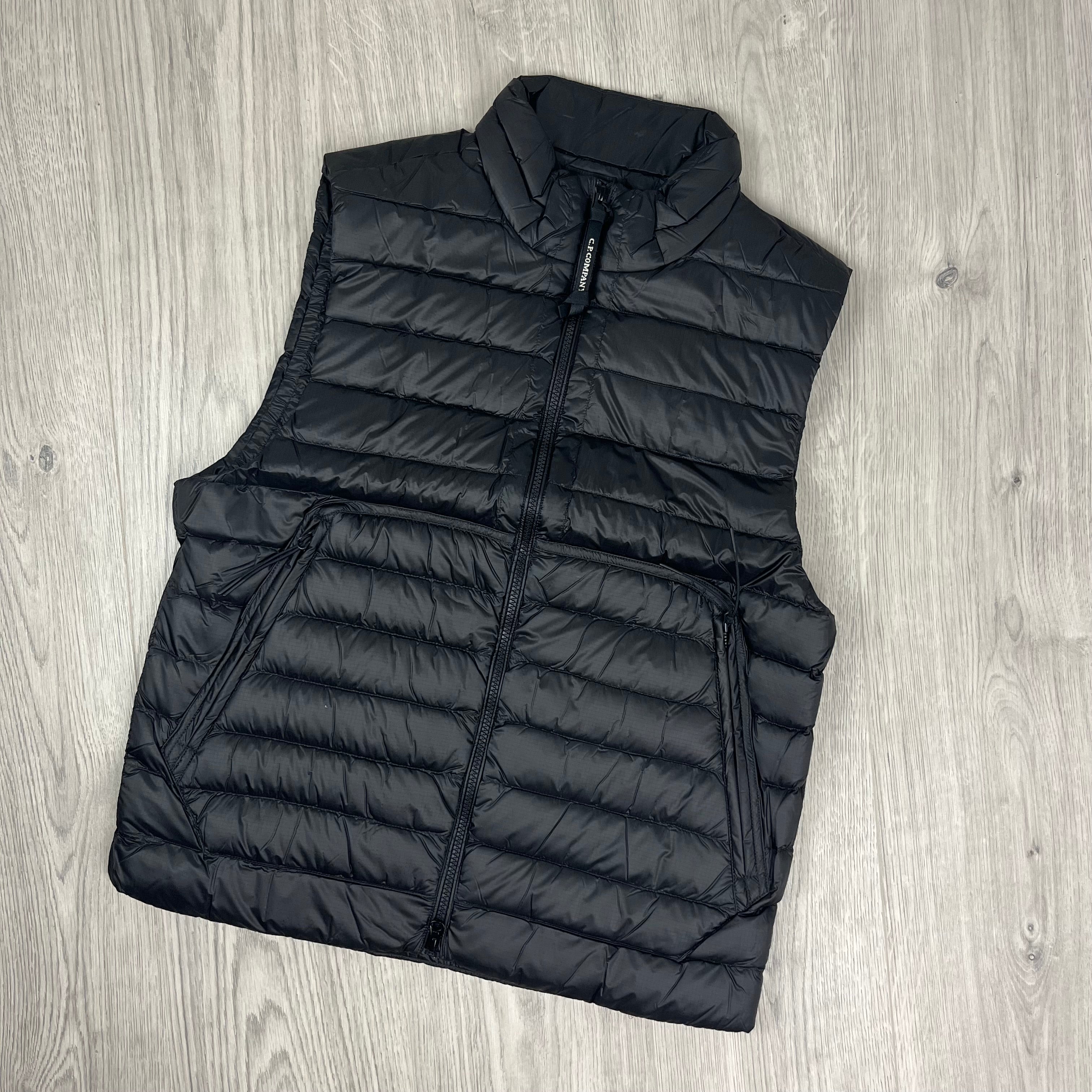 CP Company | Men's DD Shell Gilet | Black | Outlet Sale