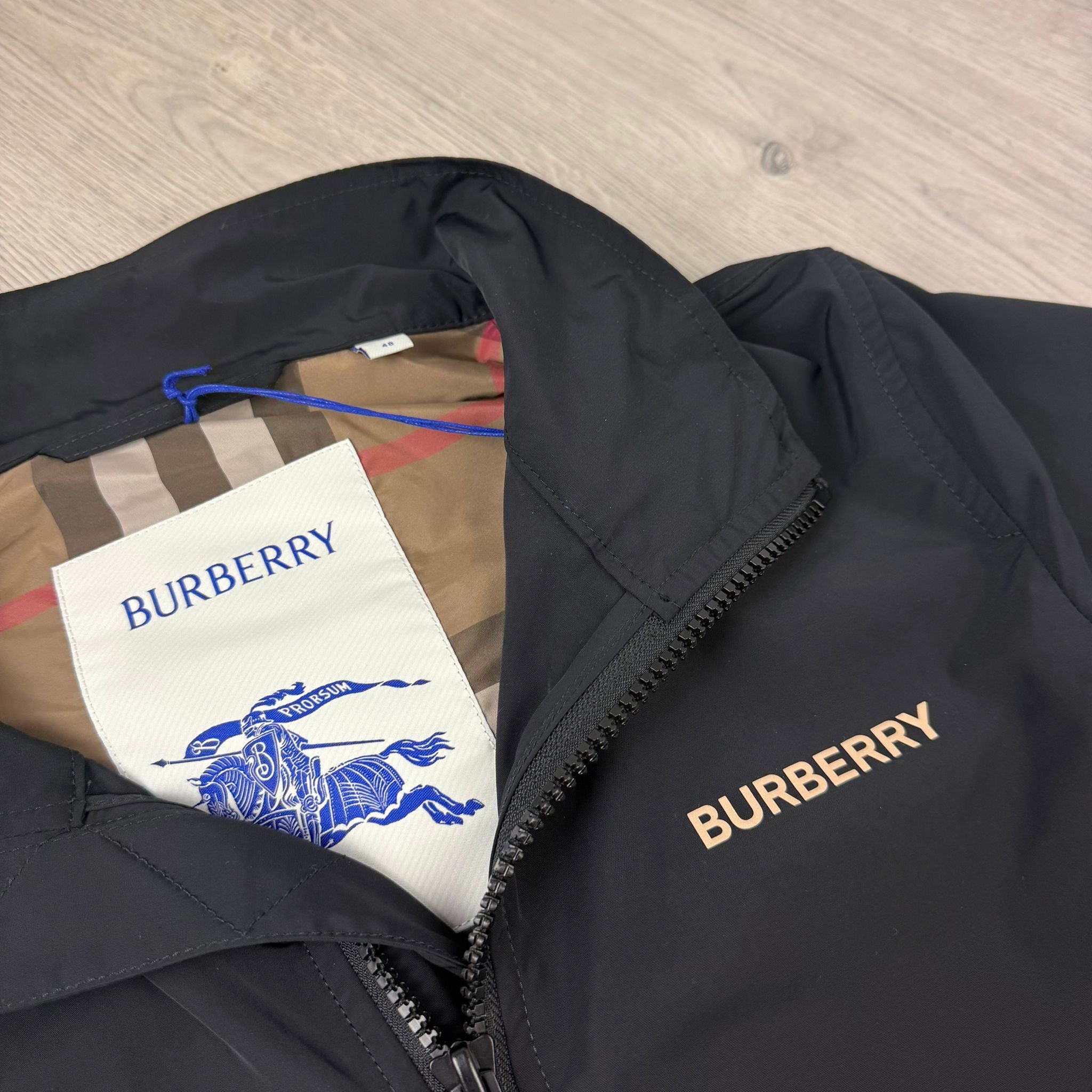 Burberry | Men's 'Hargrave' Jacket | Black | Outlet Sale