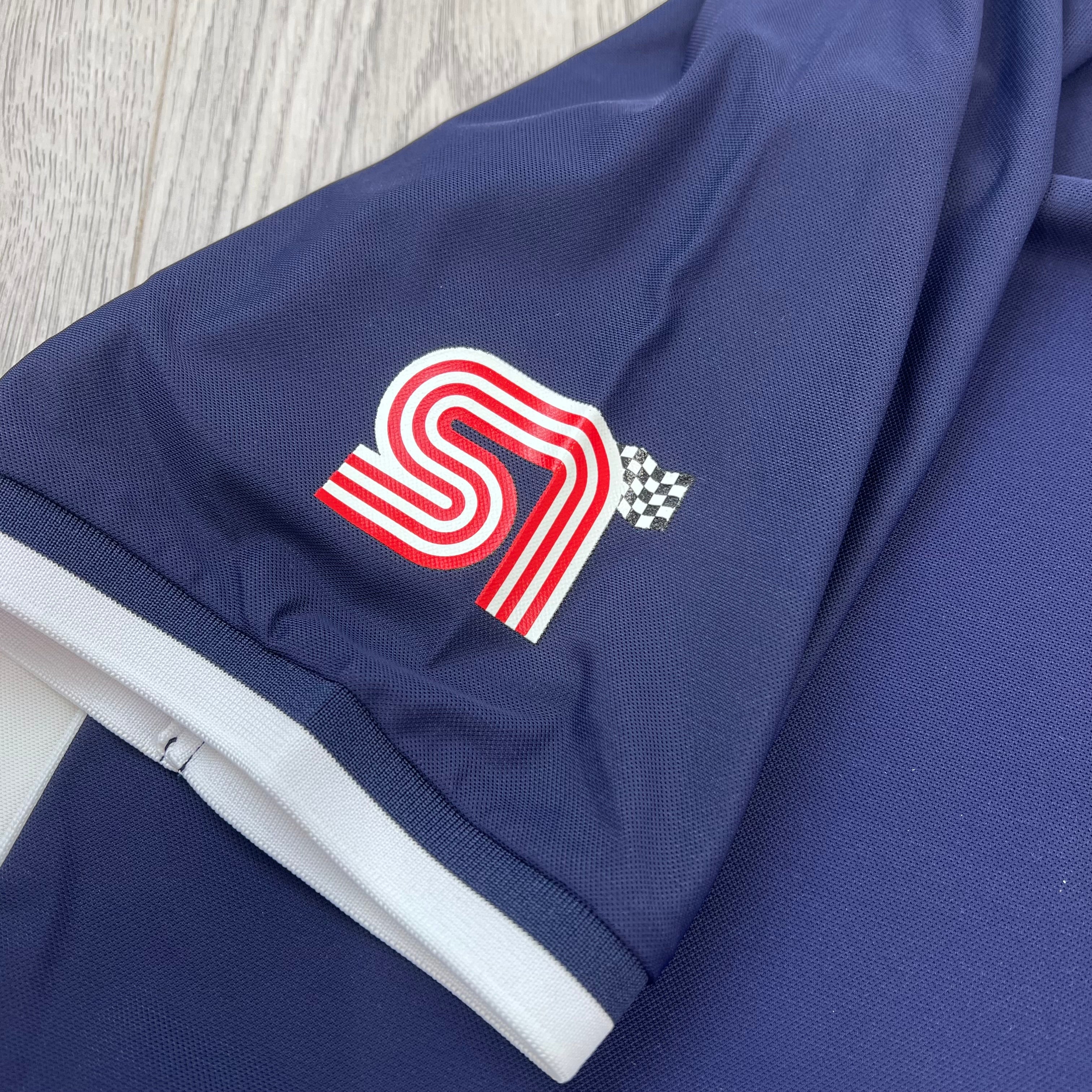 Sergio Tacchini 'Macchina' Polo Shirt - Maritime Blue