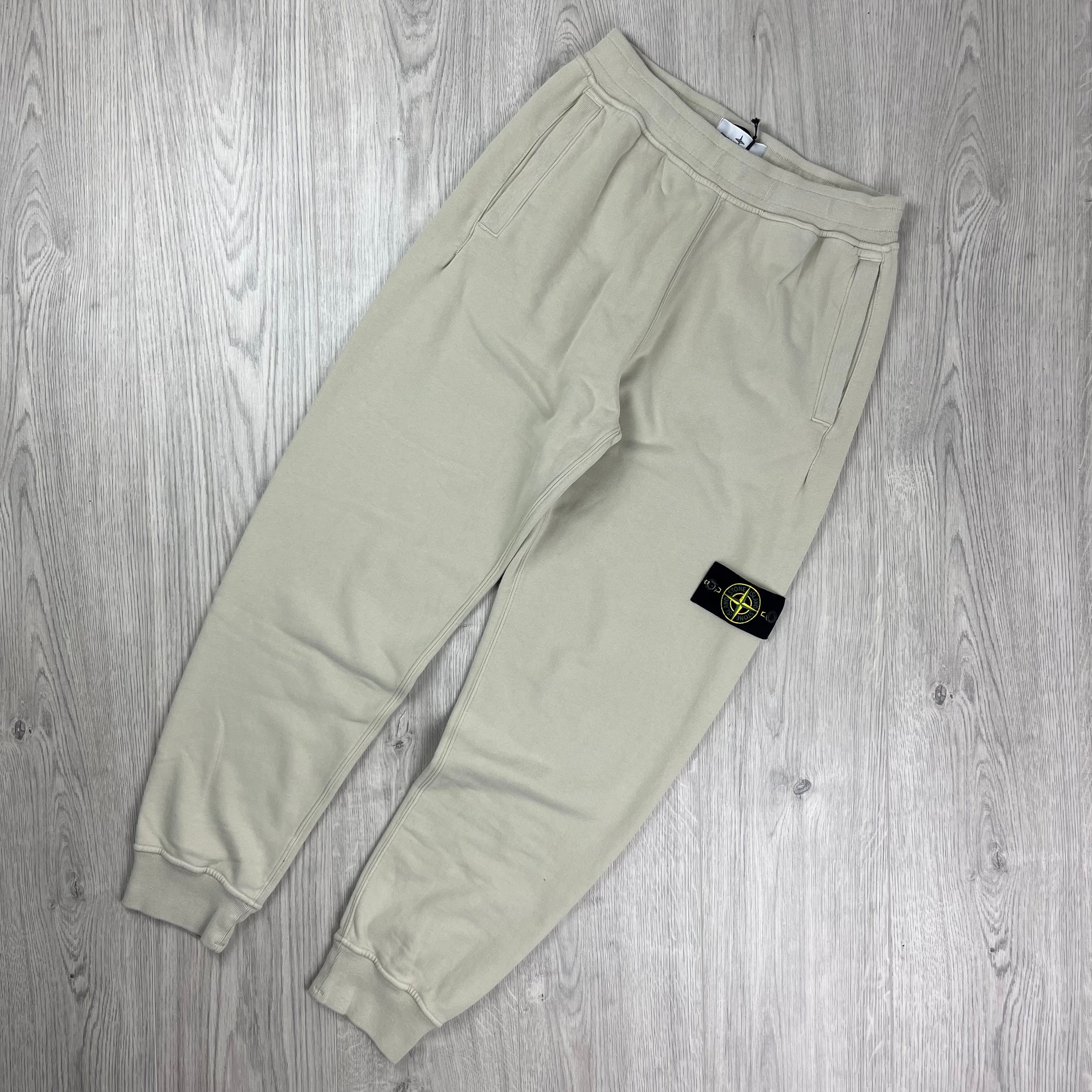 Stone Island Dyed Sweatpants Plaster S