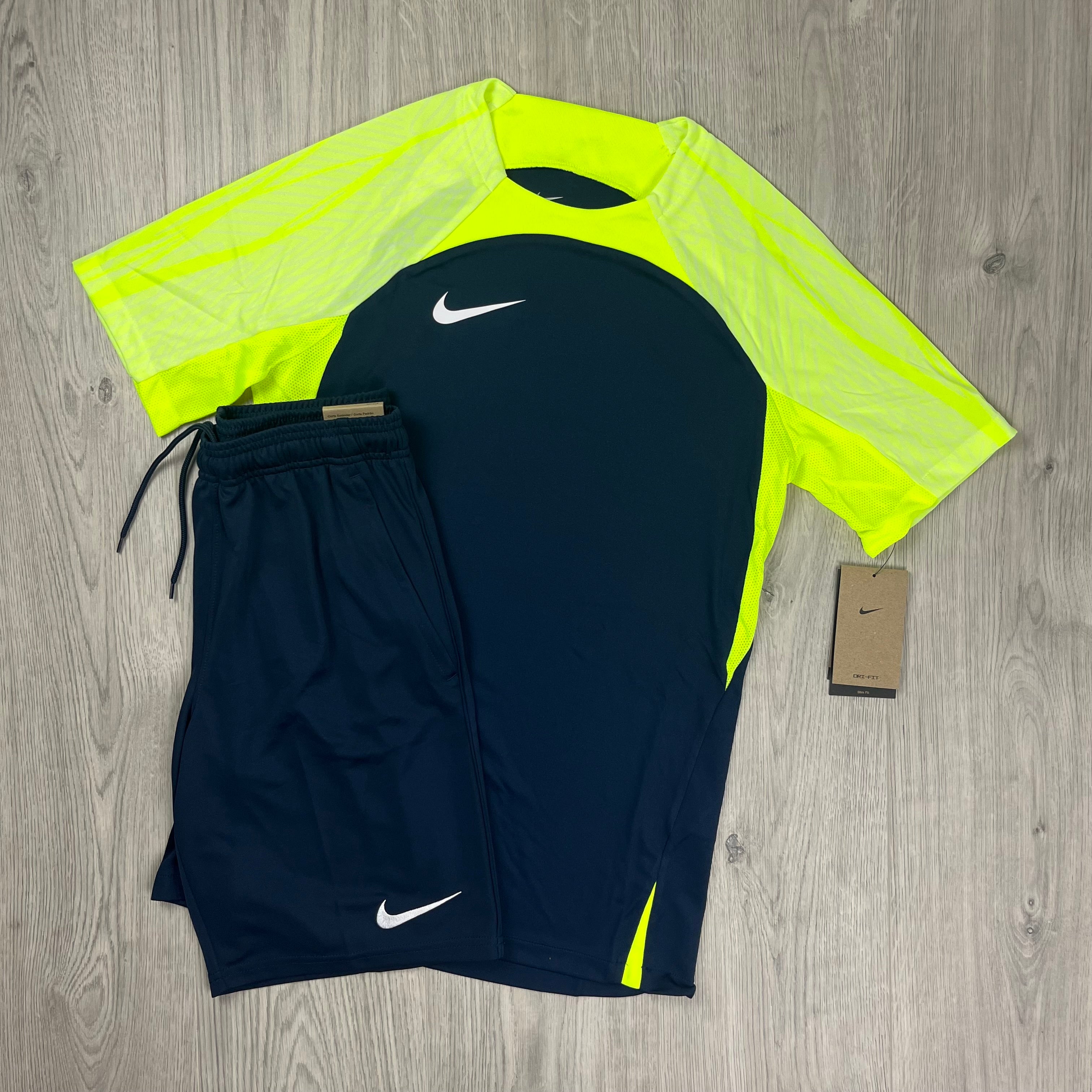 Nike Dri-Fit Pocket Set - Navy/Volt