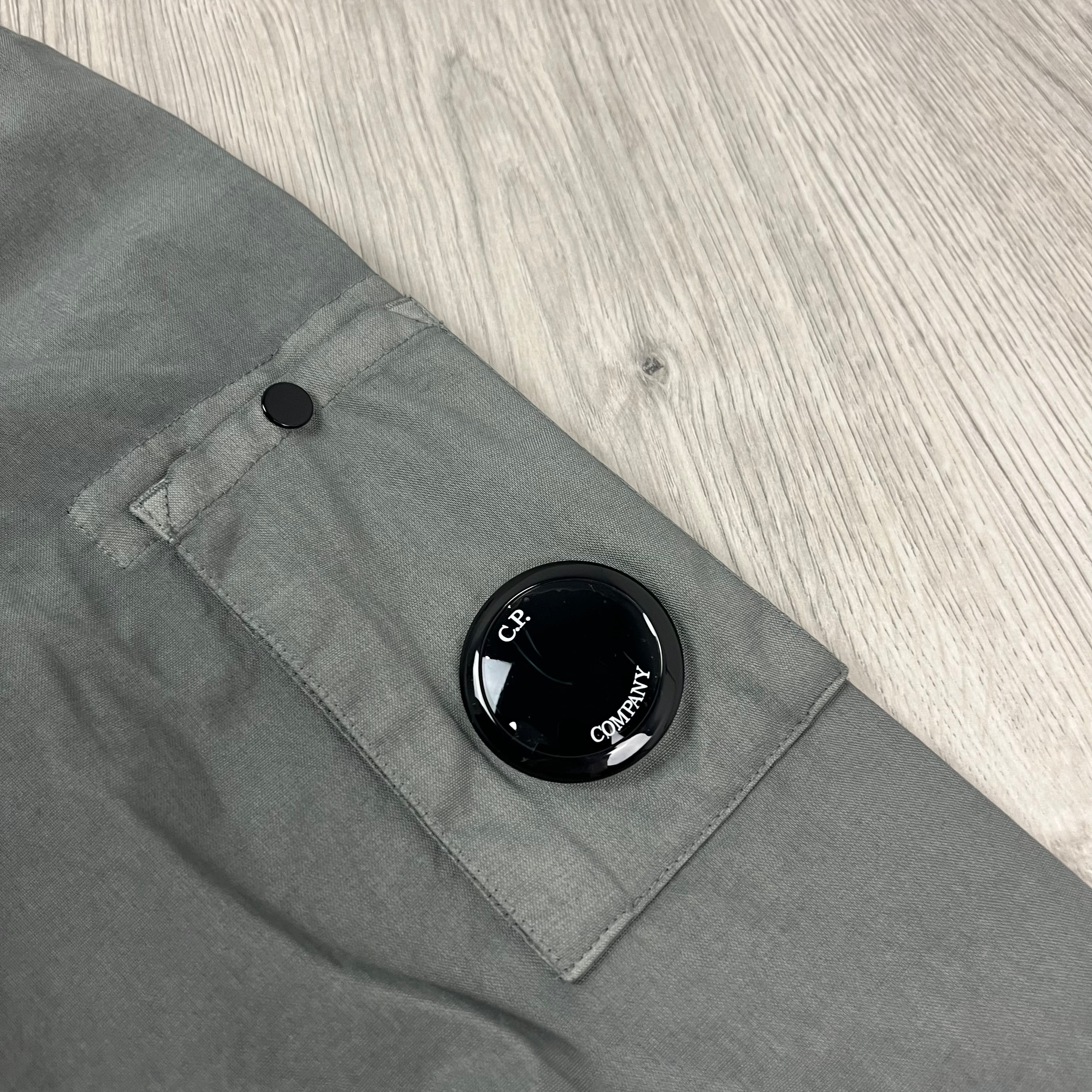 CP Company Taylon-P Overshirt - Gunmetal