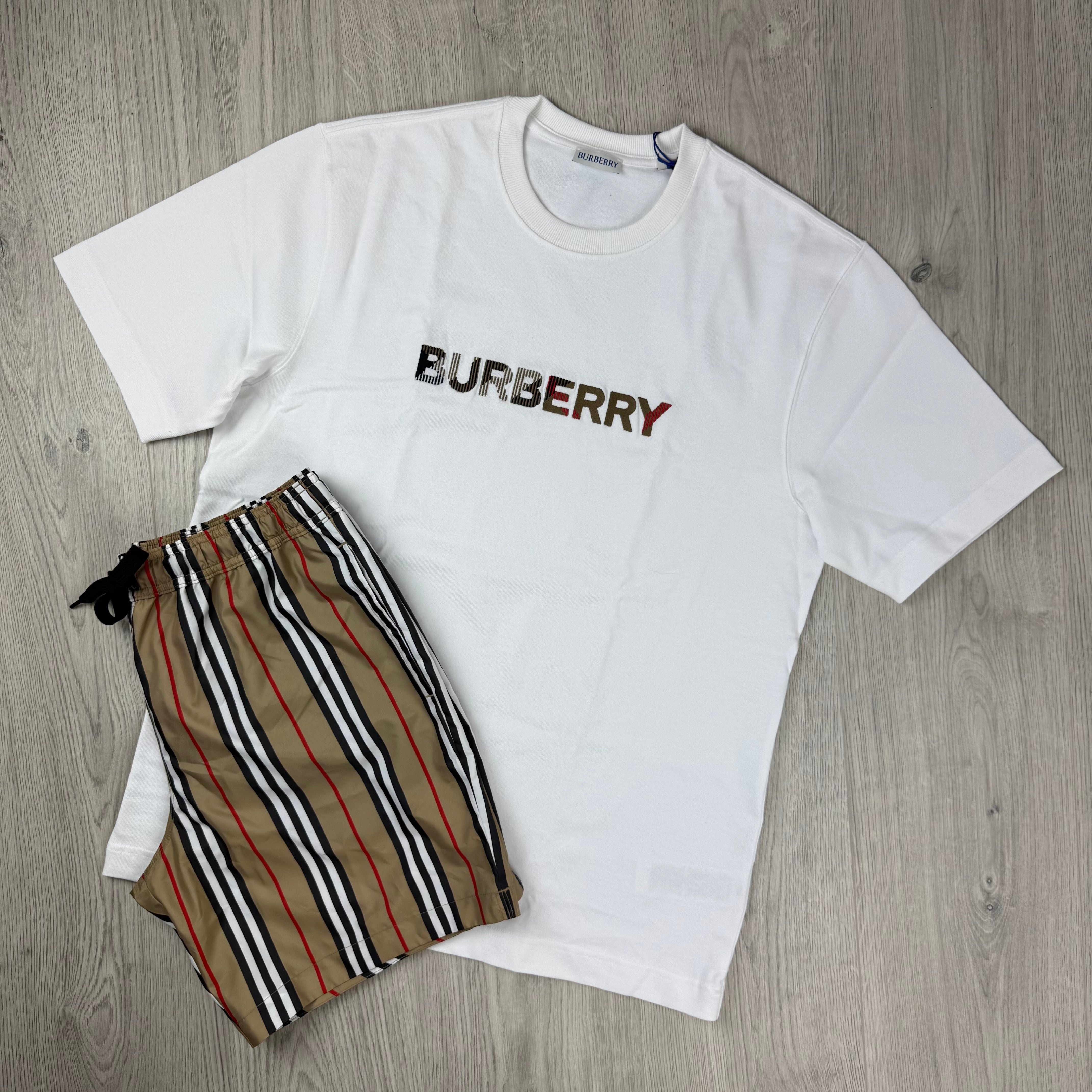 Burberry | Men's Holiday Set | White/Beige | Outlet Sale