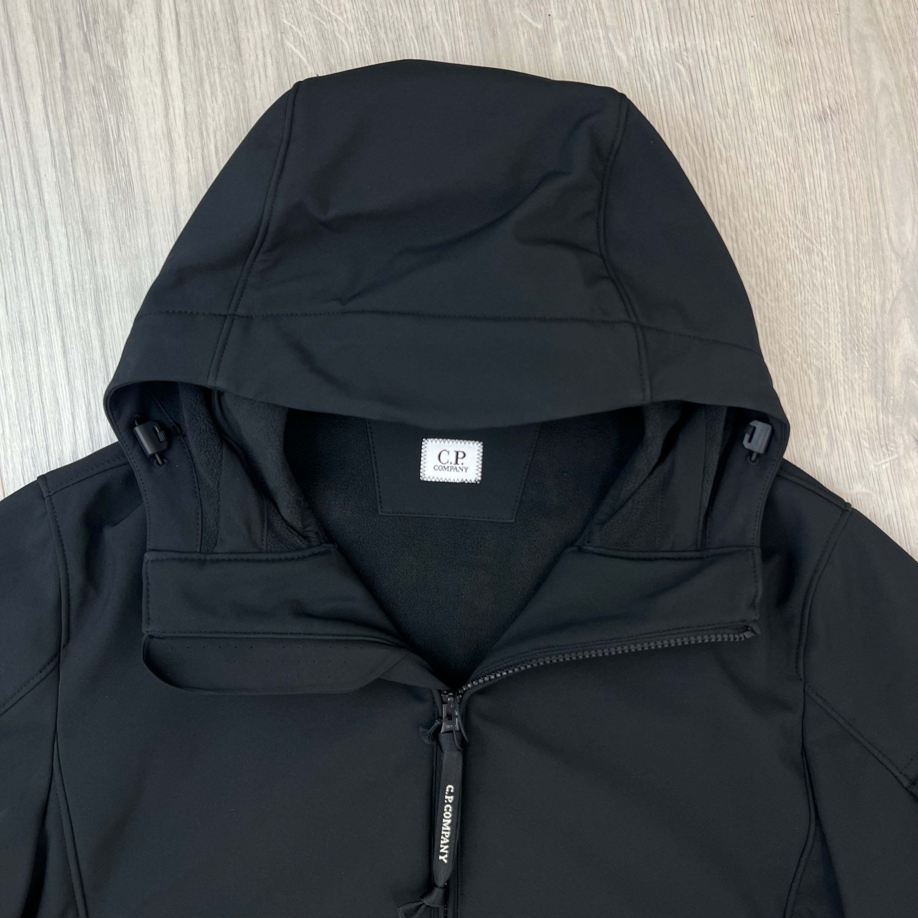 CP Company | Men's Shell-R Jacket | Black | Outlet Sale