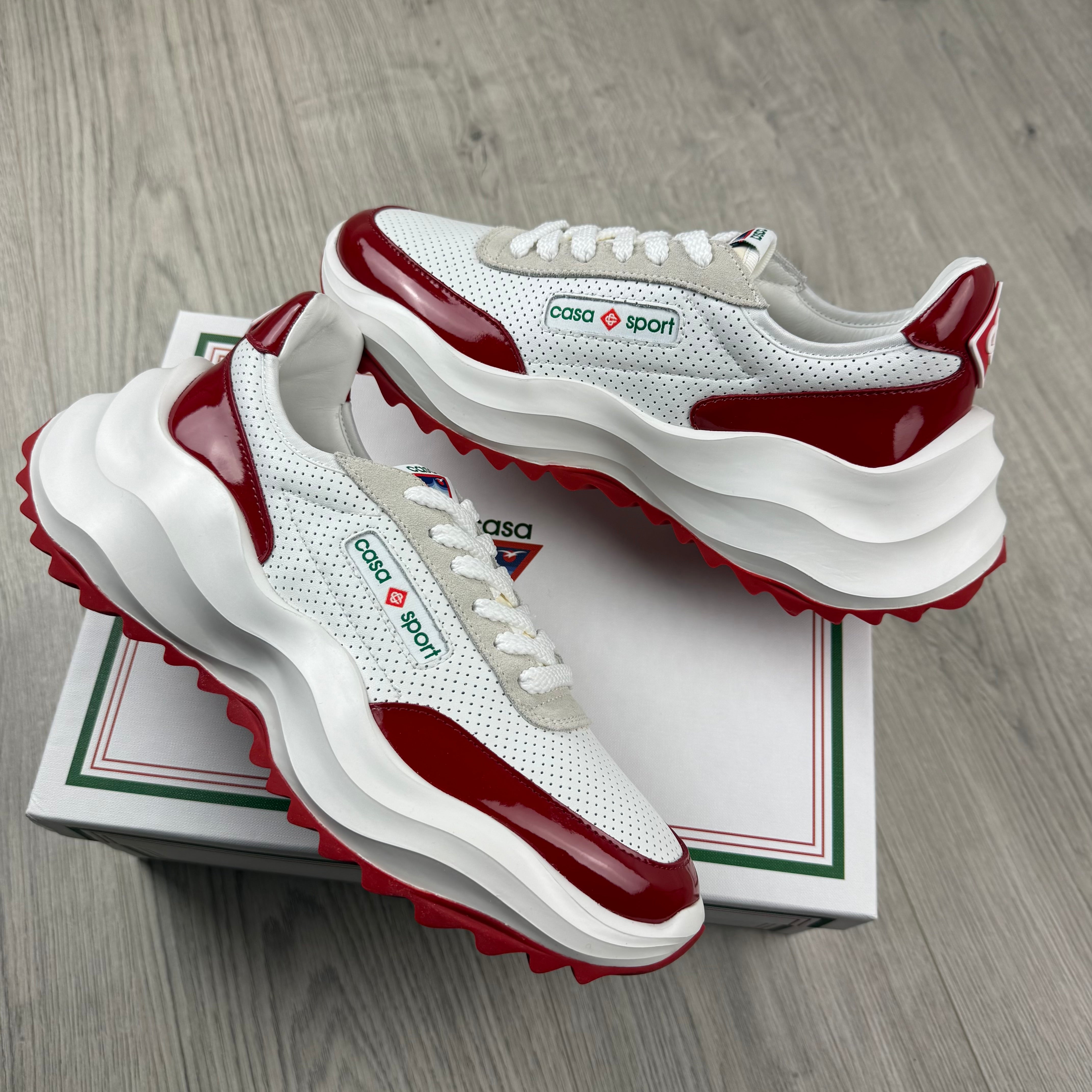 Casablanca 'Atlantis' Sneaker - White/Red
