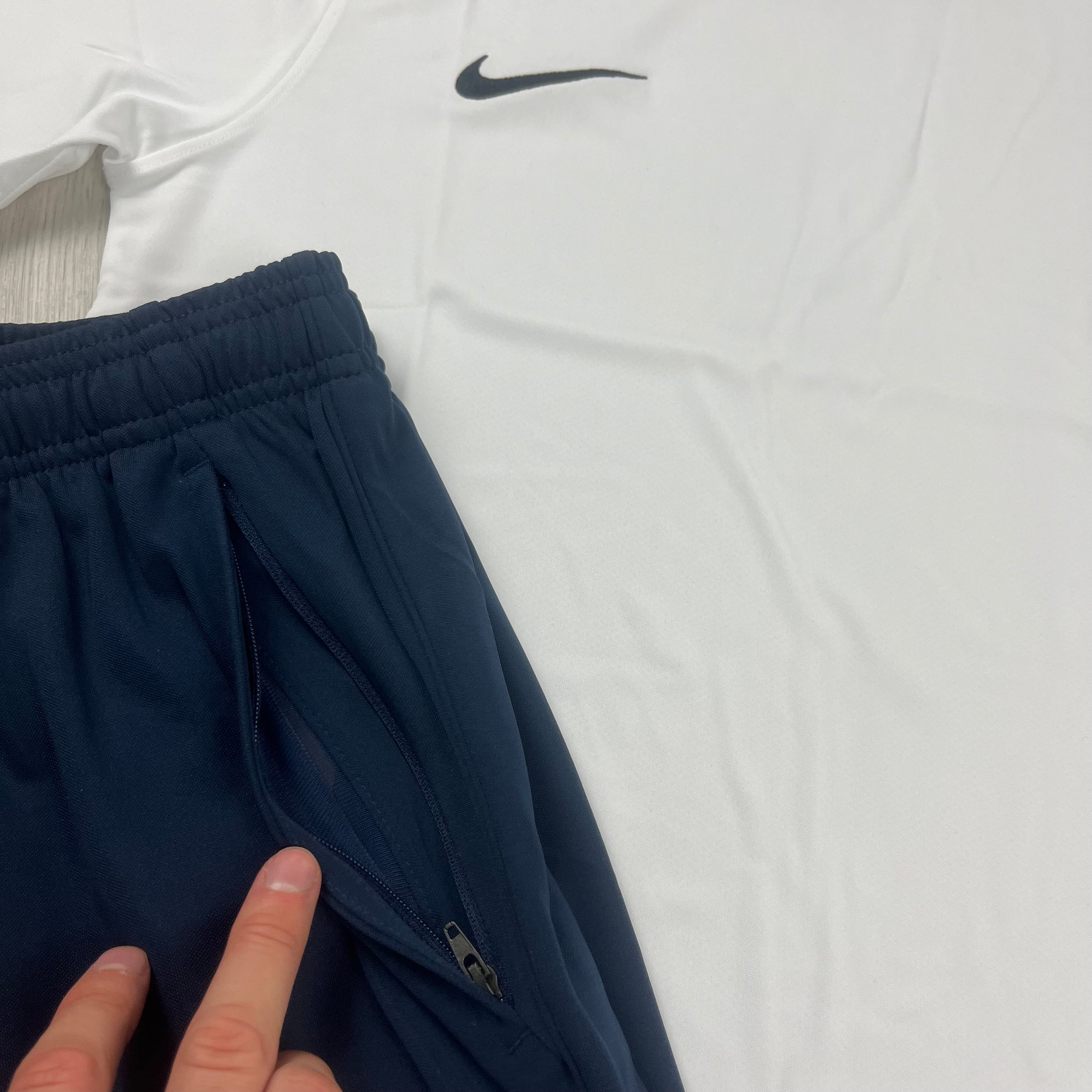 Nike Dri-Fit Pockets Set - White/Navy