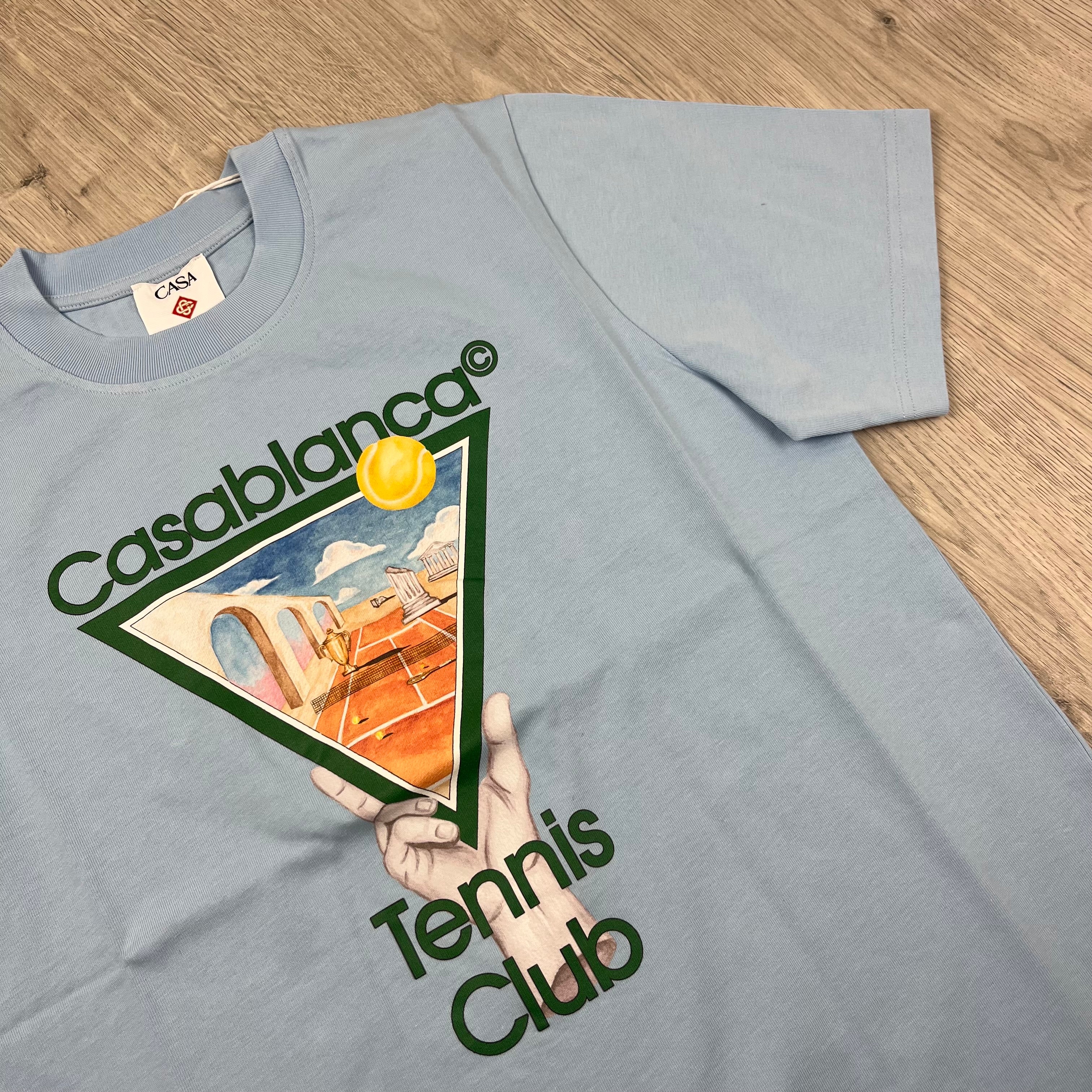 Casablanca Graphic T-Shirt - Blue