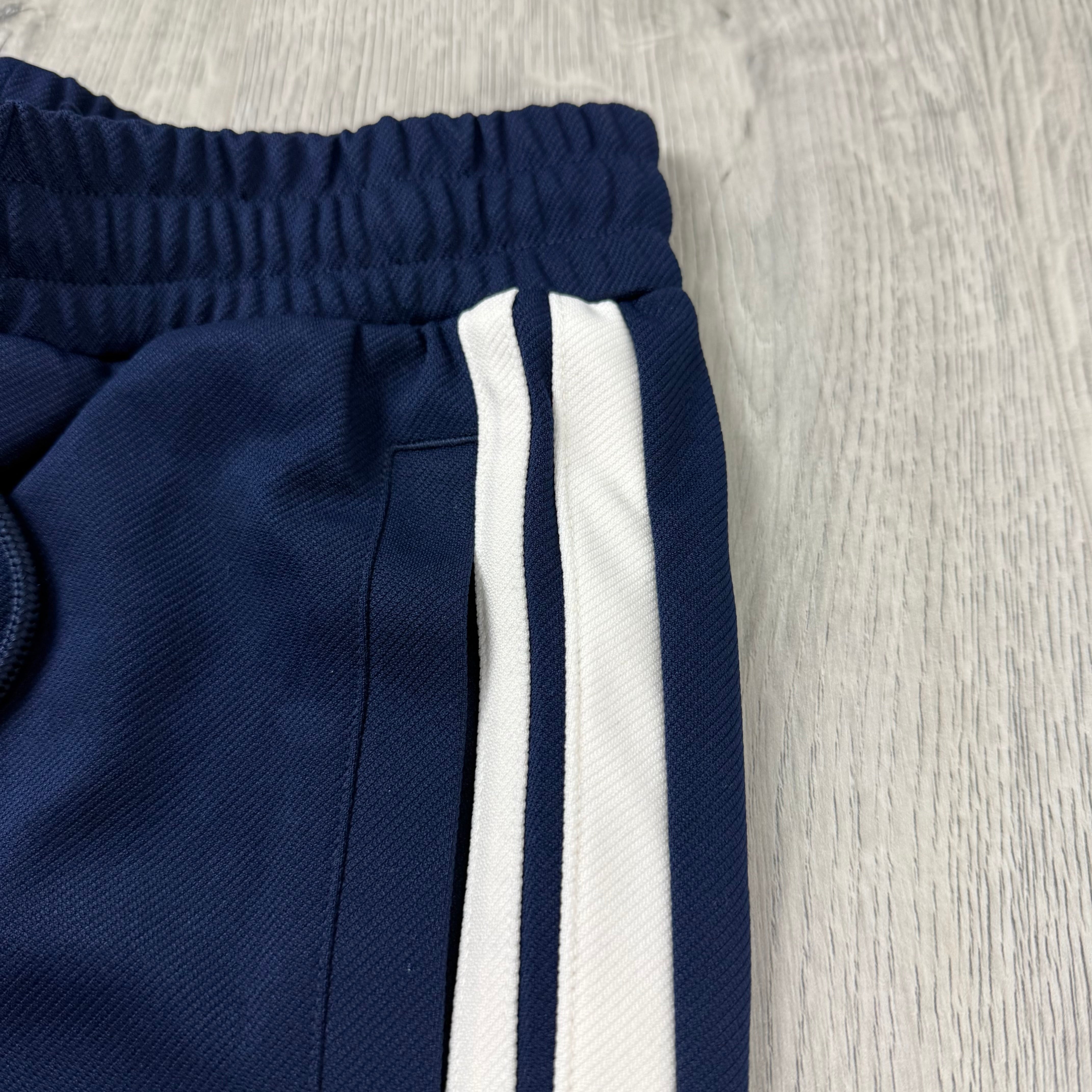 Sergio Tacchini 'Pietrapertosa' Jersey Shorts - Maritime Blue / Cream