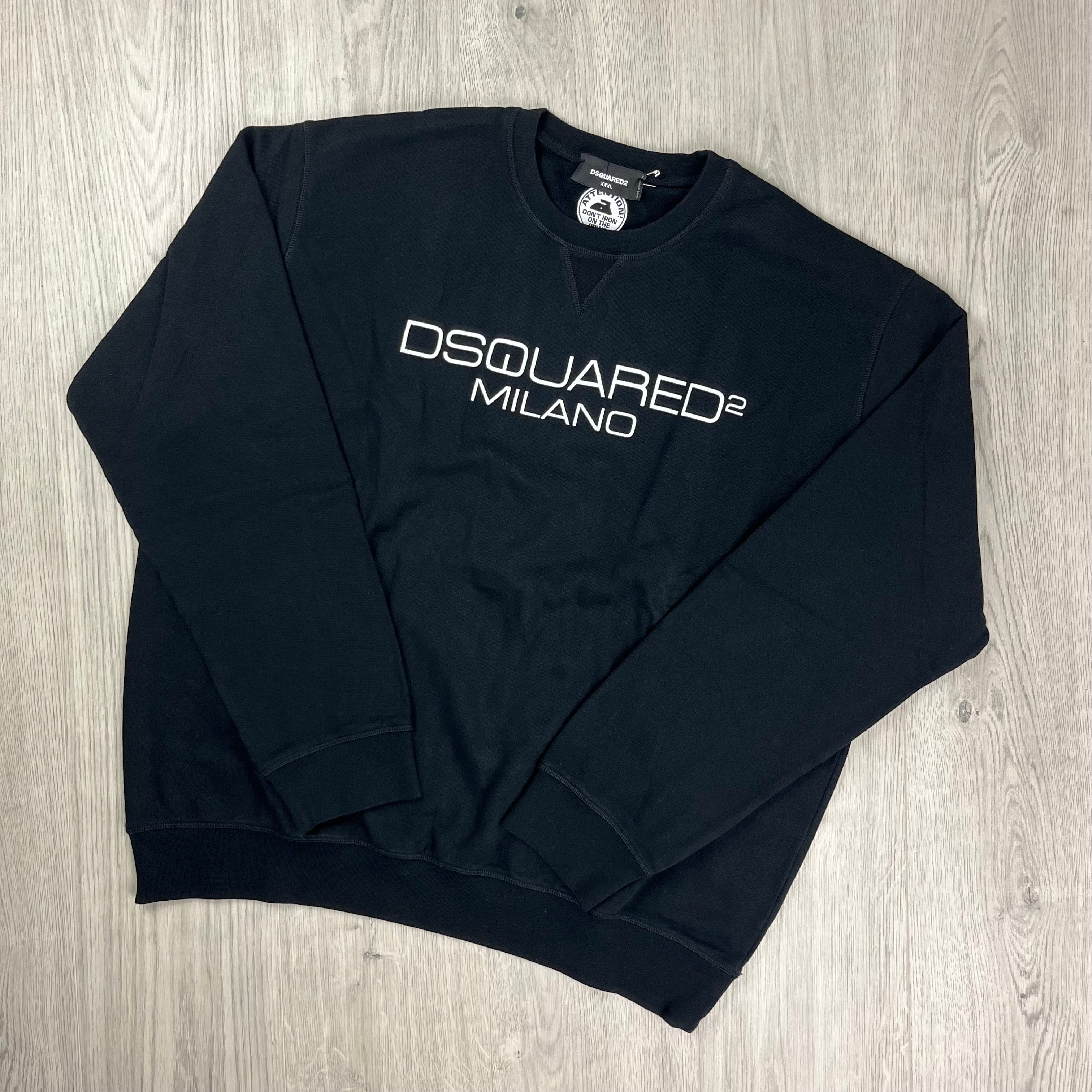 DSQUARED2 Milano Sweatshirt - Black