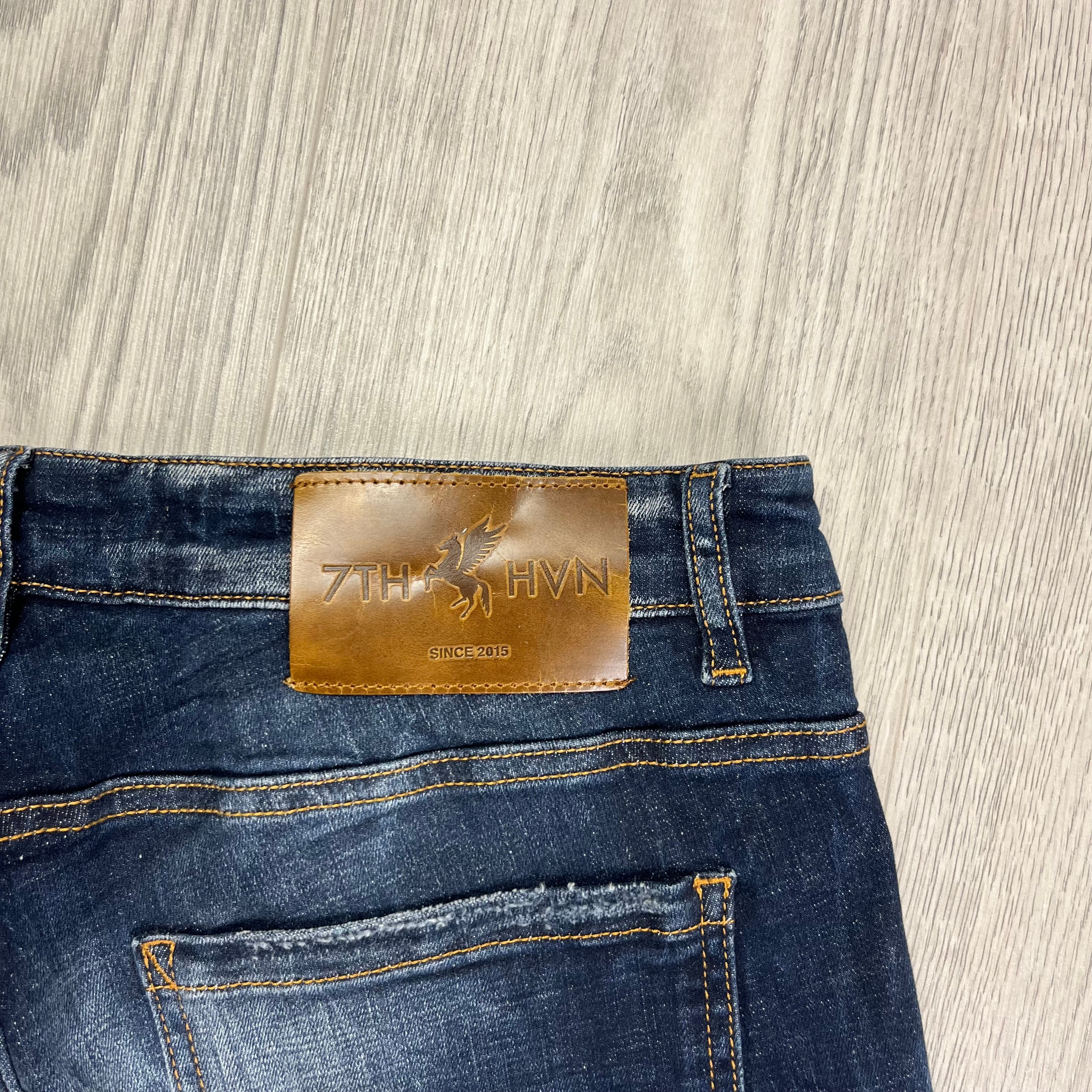 7TH HVN Slim Jeans - Blue