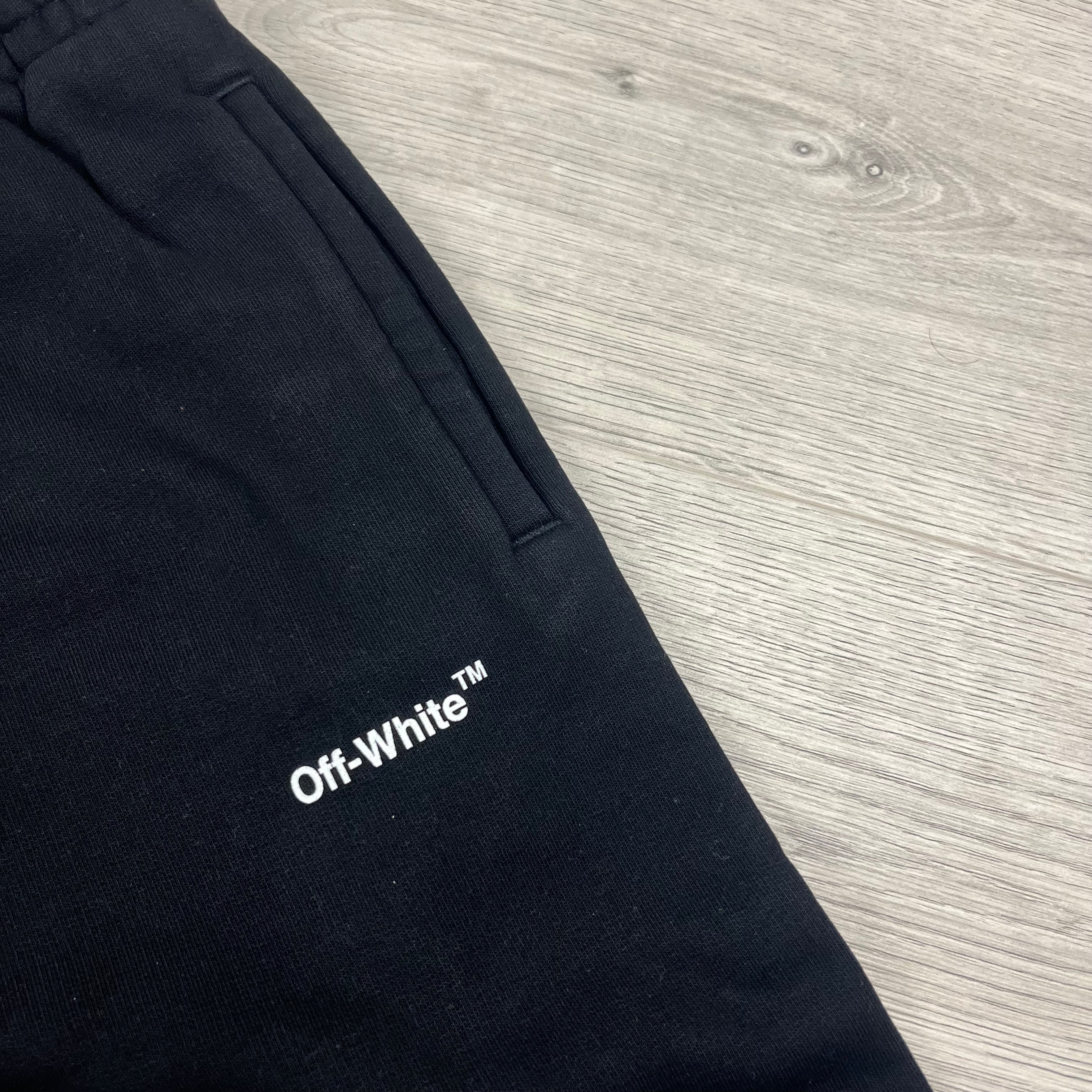 Off-White Helvetica Sweatpants - Black