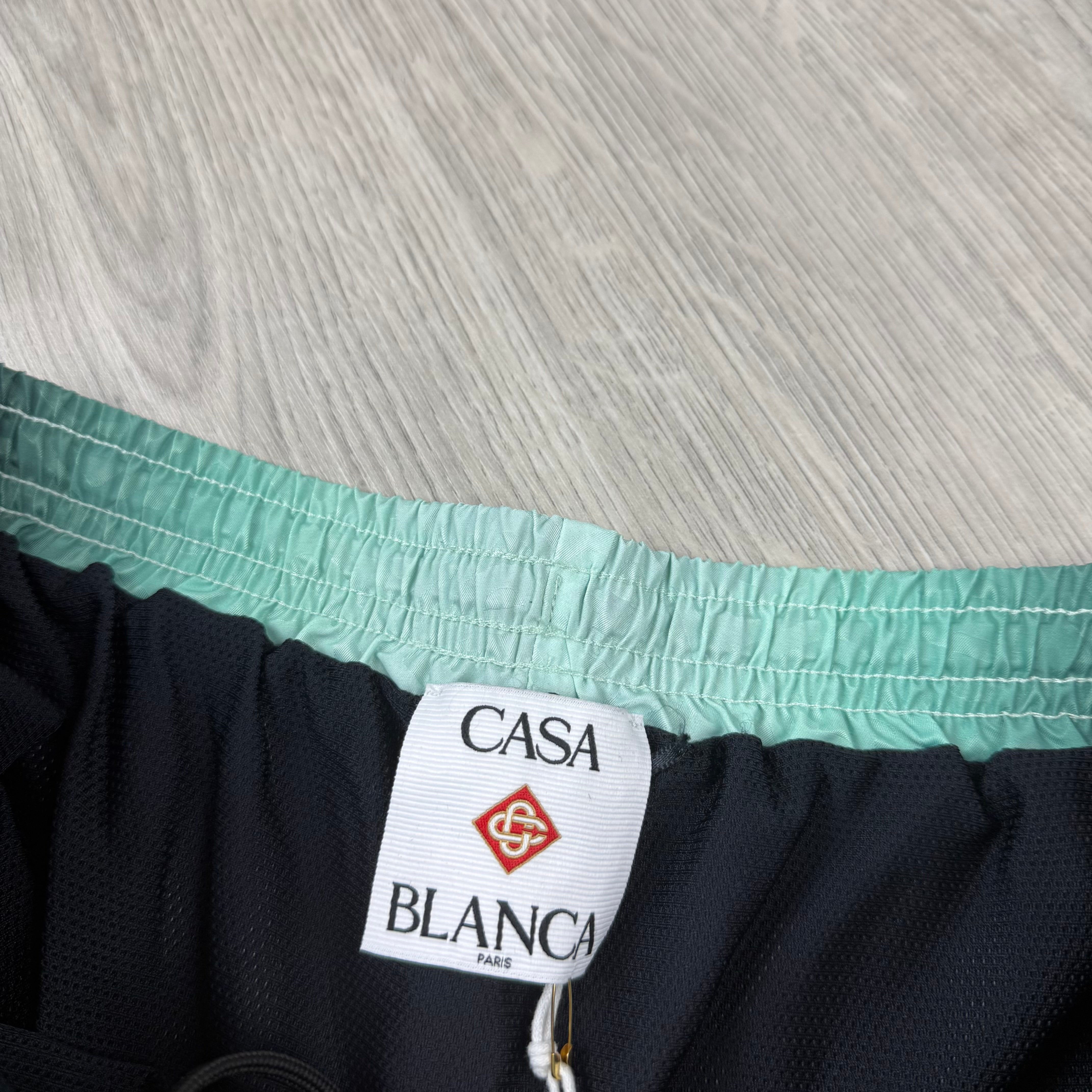 Casablanca Gradient Swim Shorts - Black