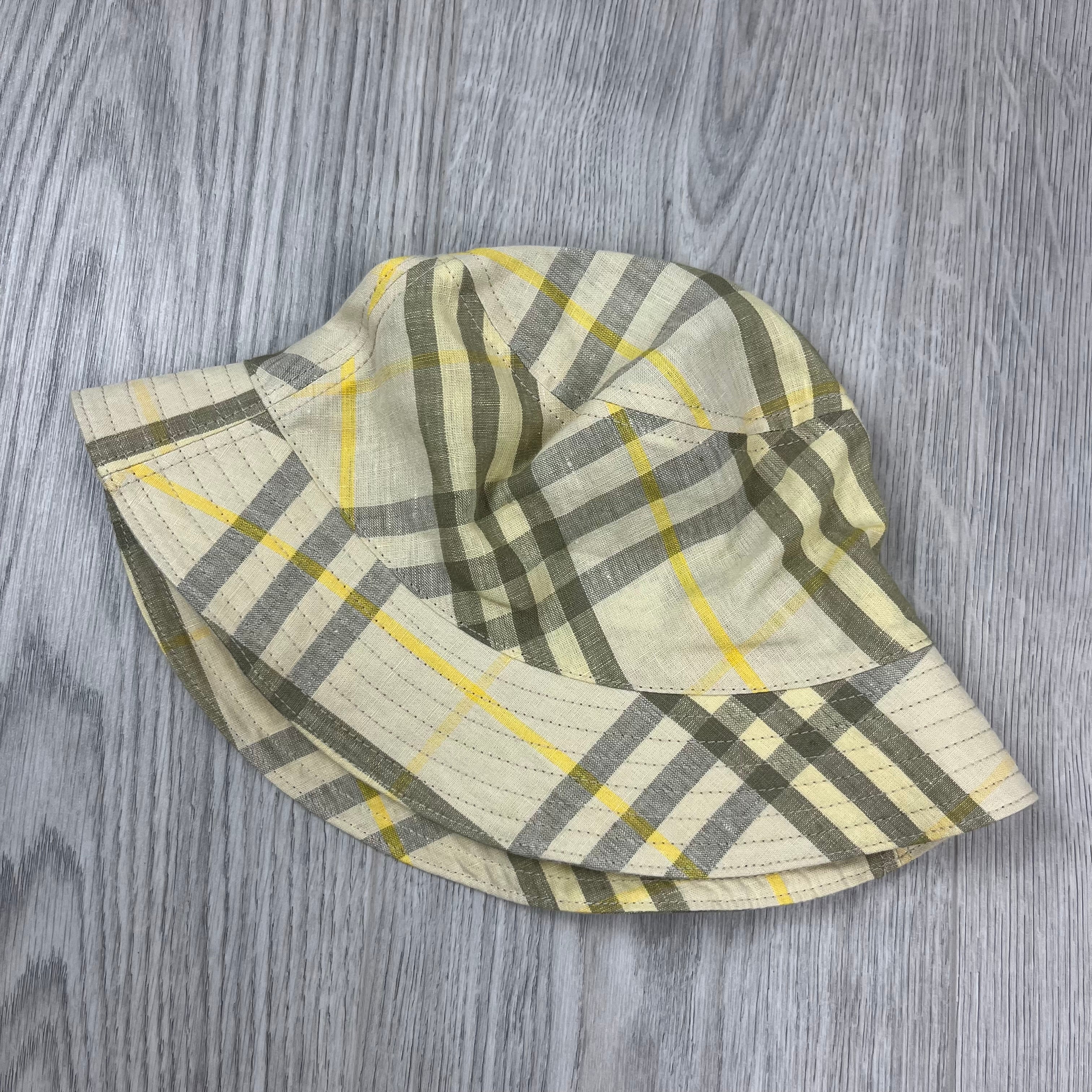 Burberry Linen Bucket Hat - Wheat