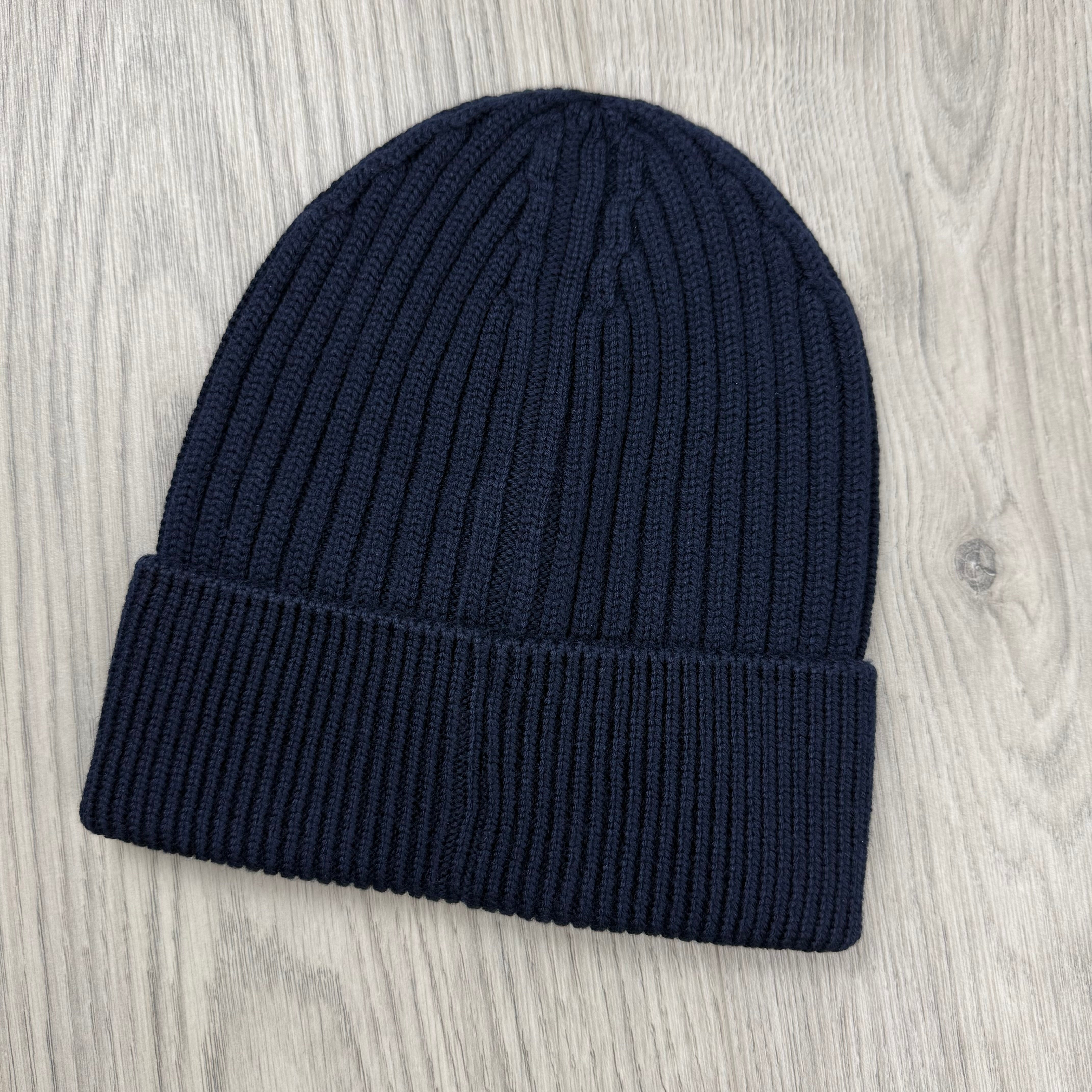 Moncler Grenoble | Men's Wool Beanie | Navy | Outlet Sale