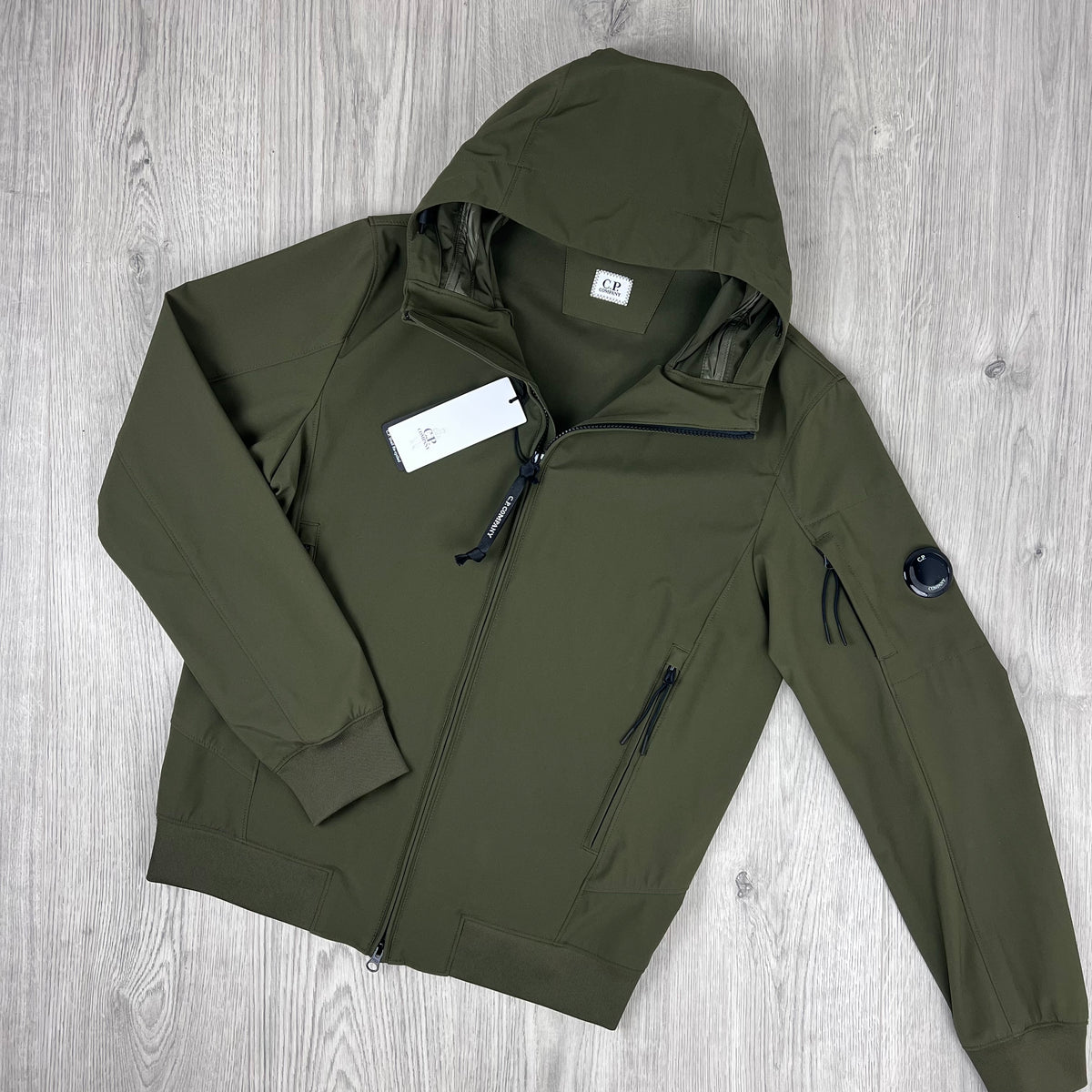 CP Company Shell Jacket Ivy Green - Main Image