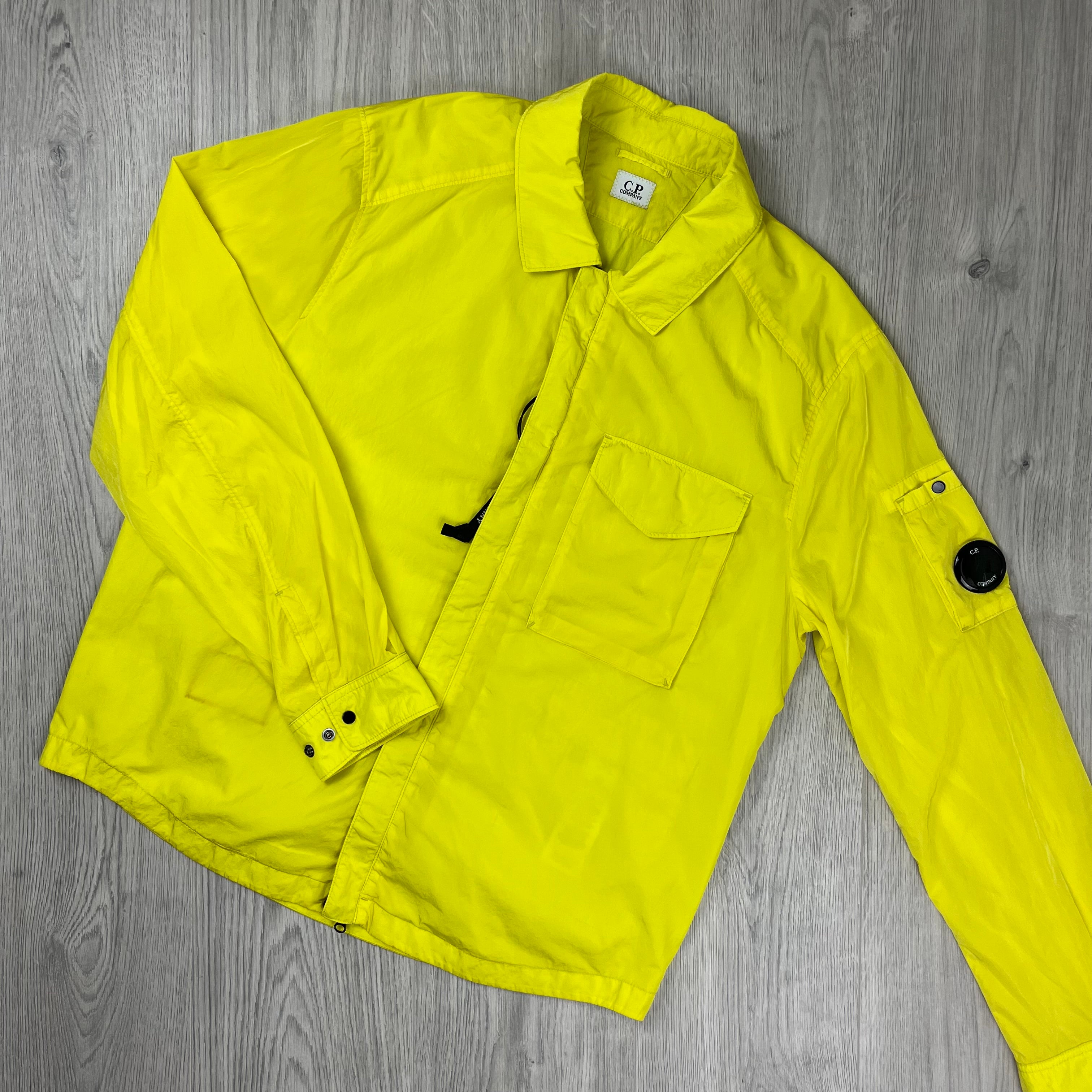 CP Company Chrome Overshirt - Green Sheen