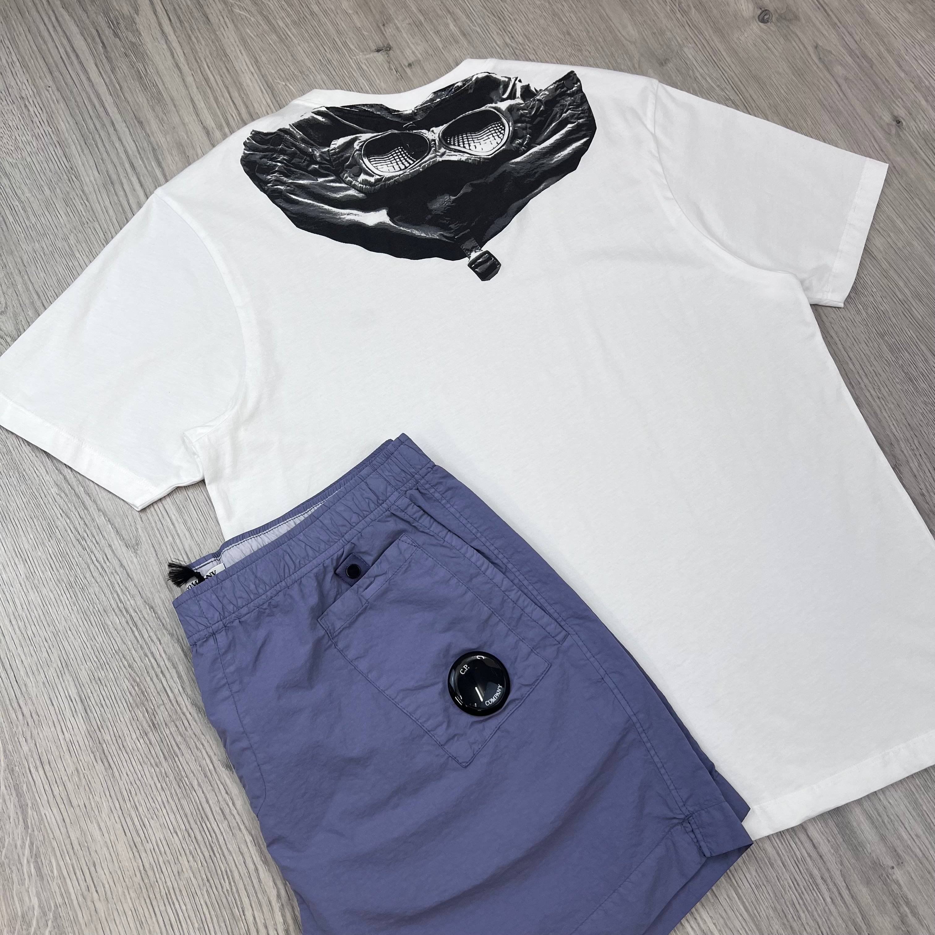 CP Company Holiday Set - White/Lavender Violet