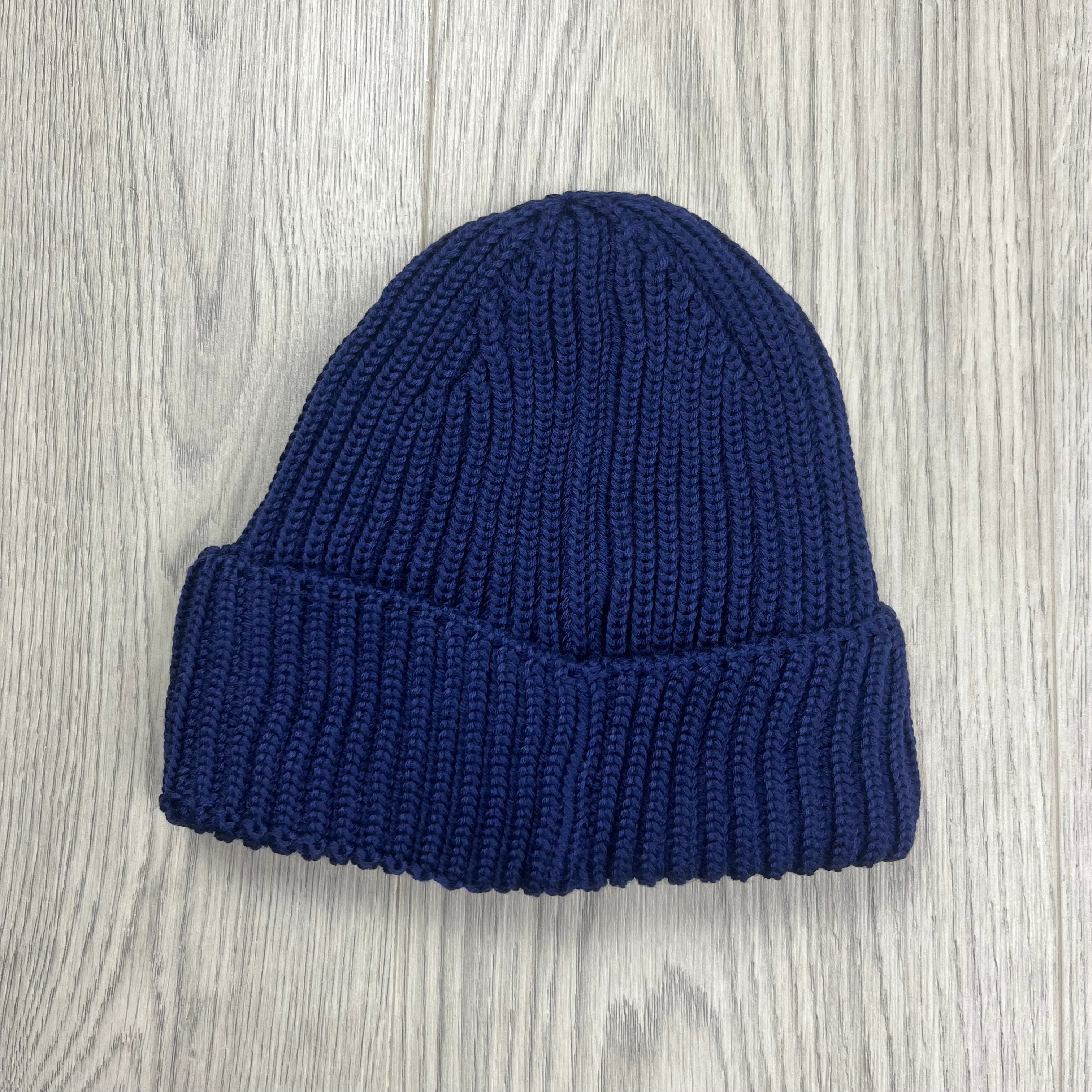 CP Company Goggle Beanie - Estate Blue