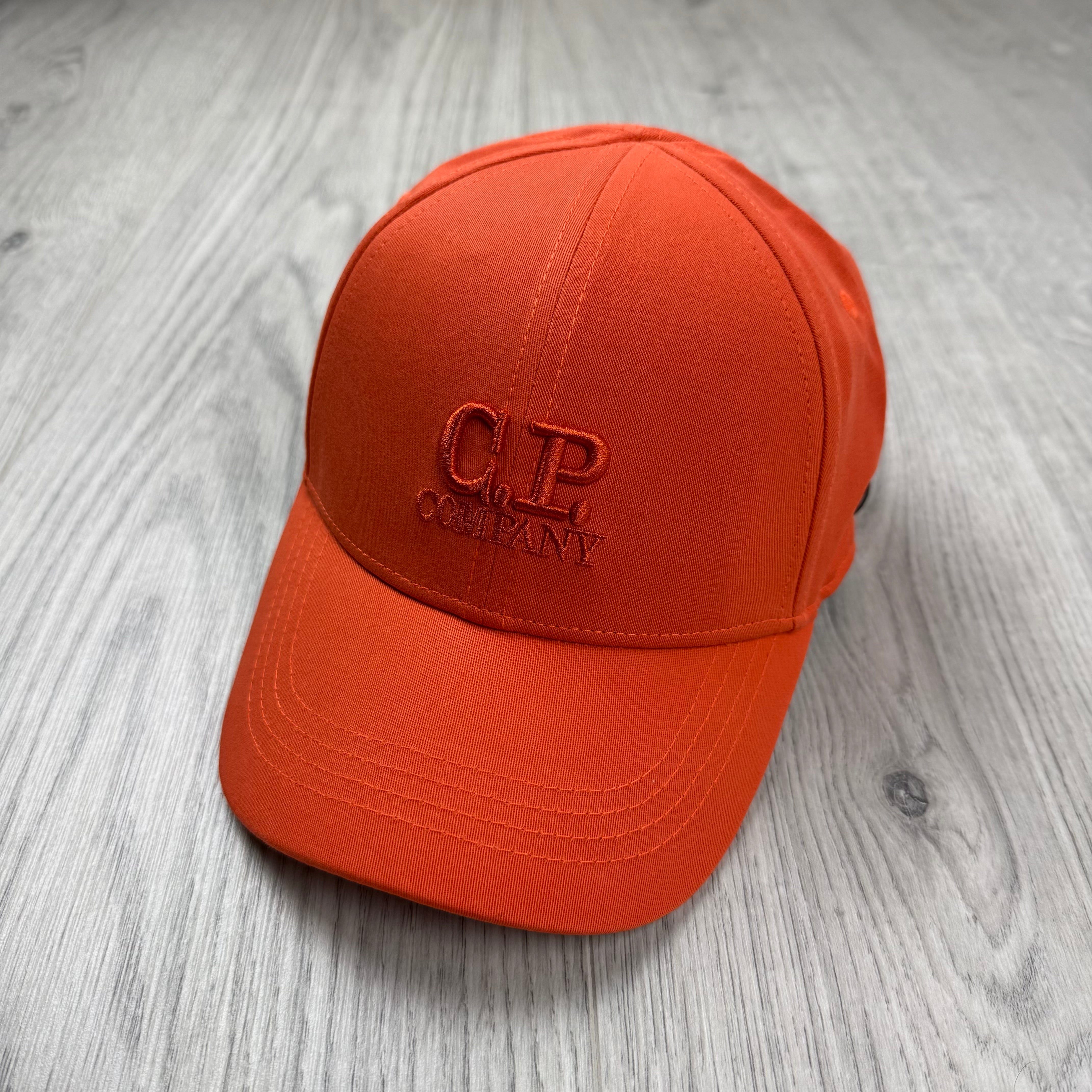 CP Company Junior Baseball Cap - Harvest Pumpkin