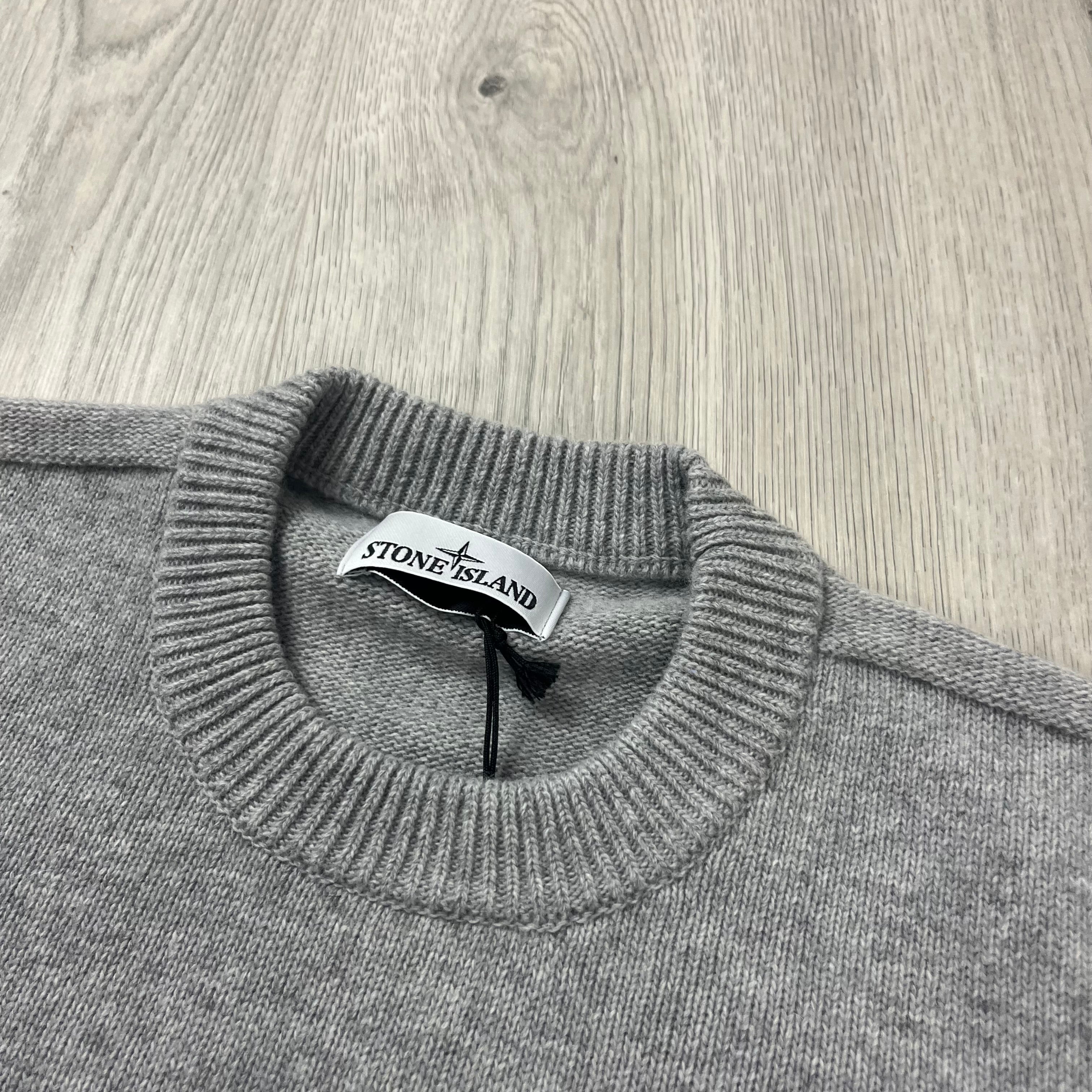 Stone Island Knit Sweatshirt - Grey