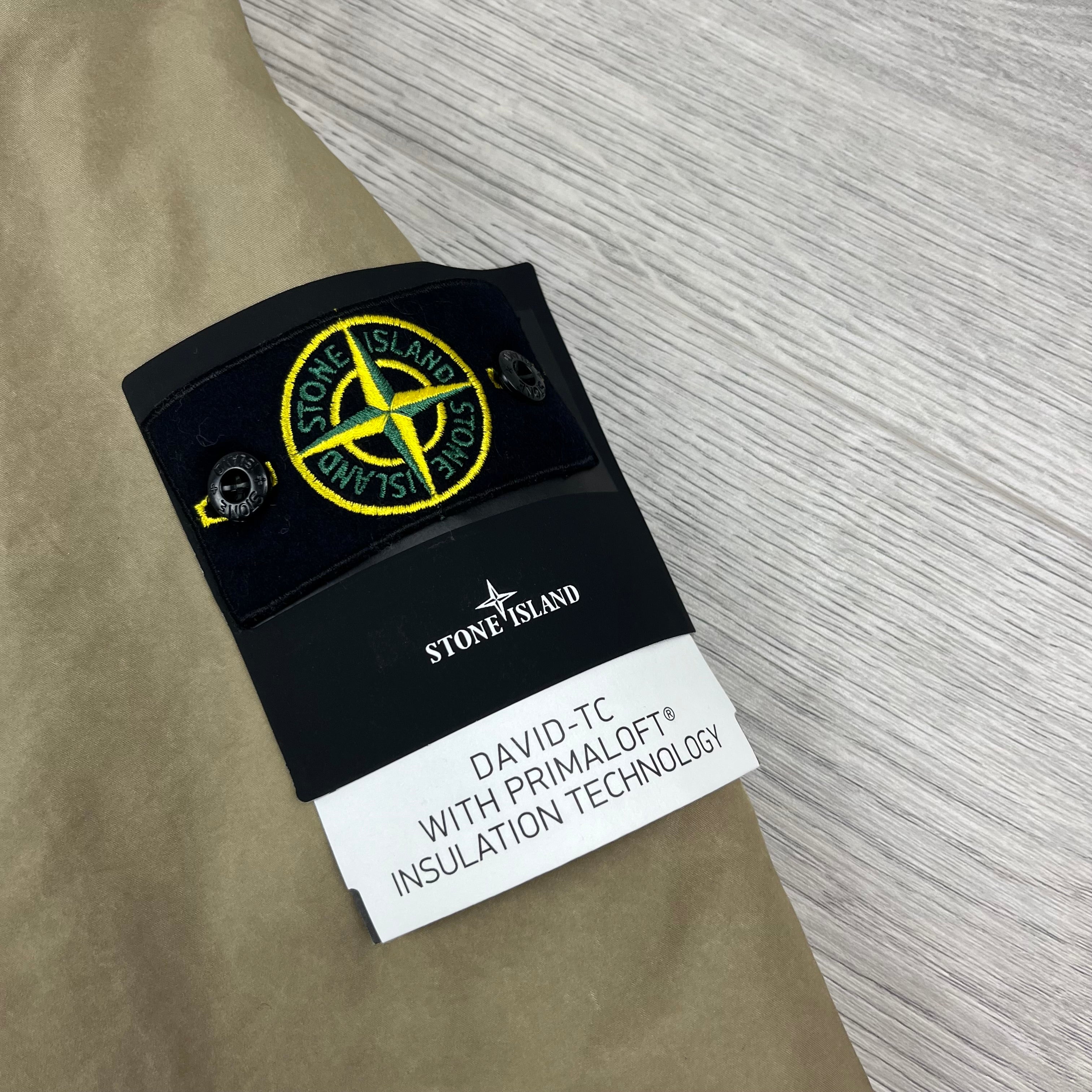 Stone Island David-TC Jacket - Biscuit