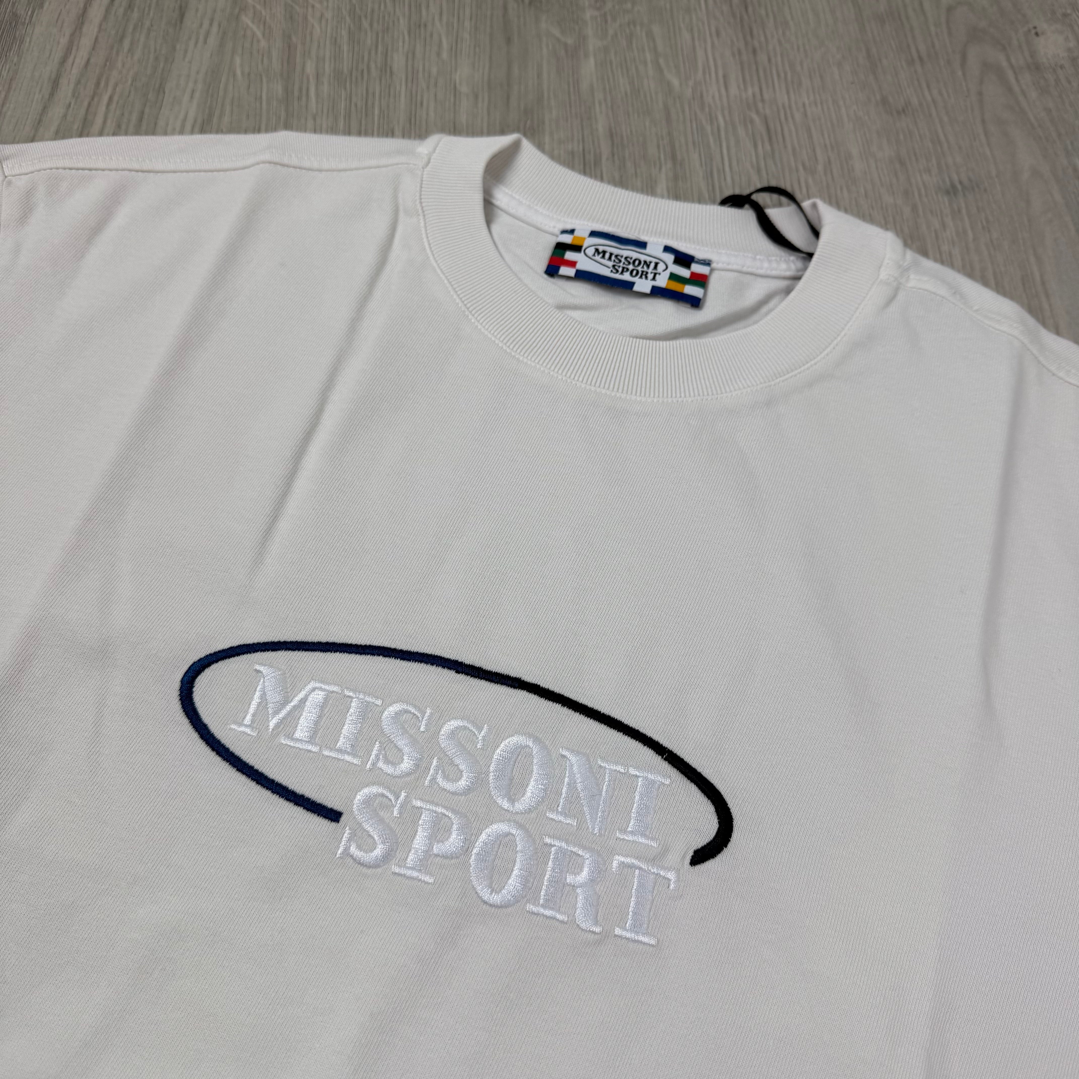 Missoni | Men's Sport T-Shirt | White | Outlet Sale