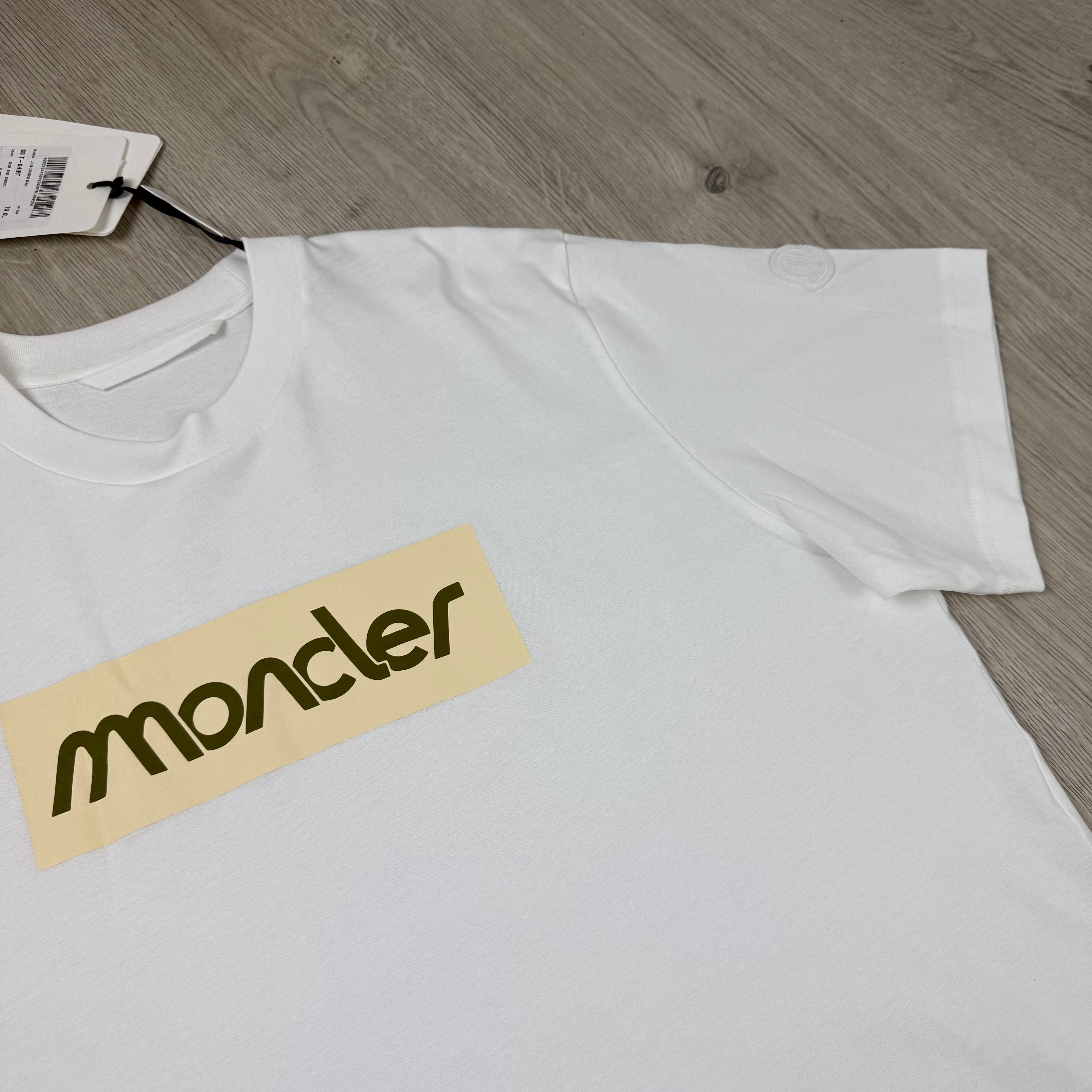 Moncler Printed T-Shirt - White