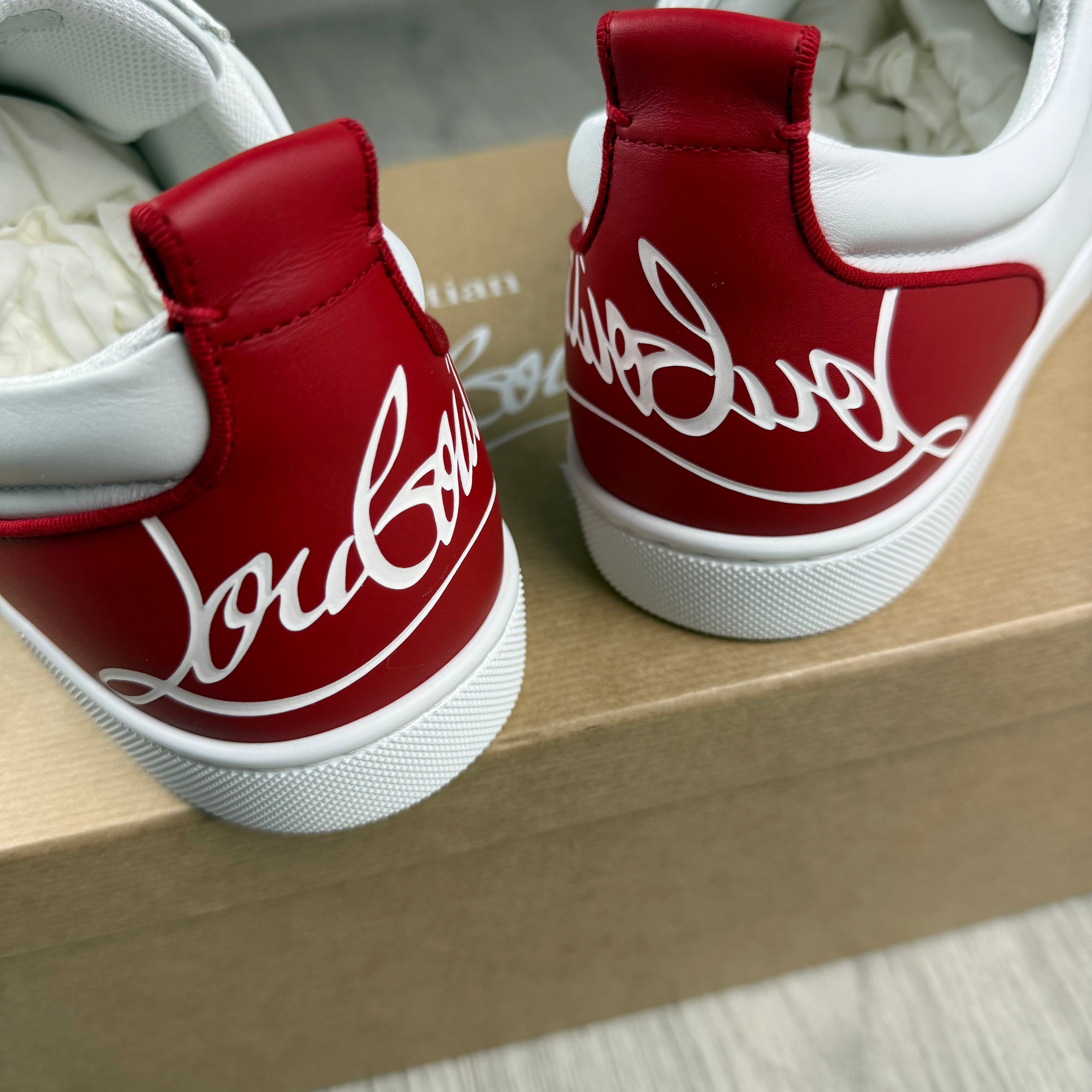 Christian Louboutin | Men's Fun Louis Sneakers | White | Outlet Sale