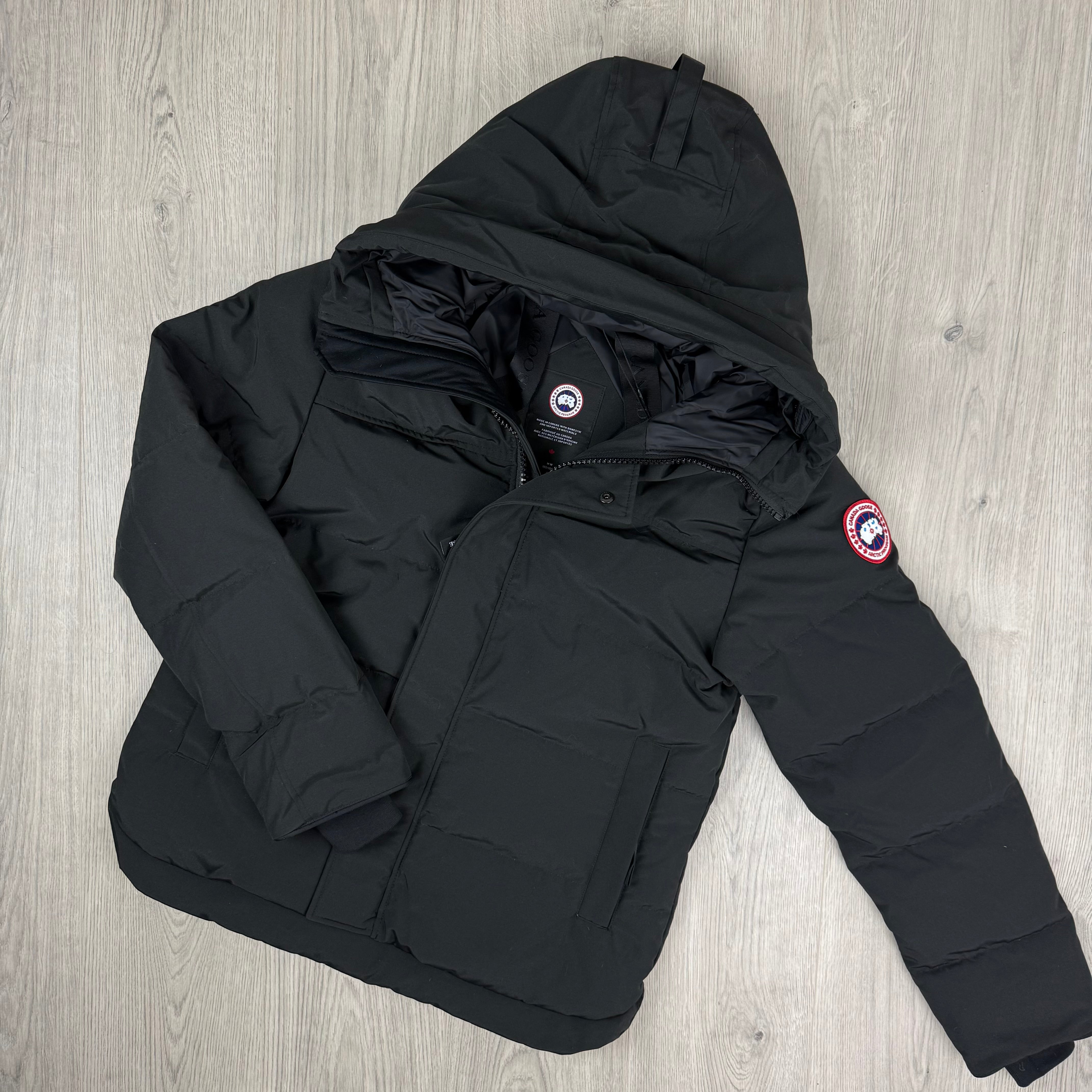Canada Goose Men's MacMillan Parka Black Outlet Sale