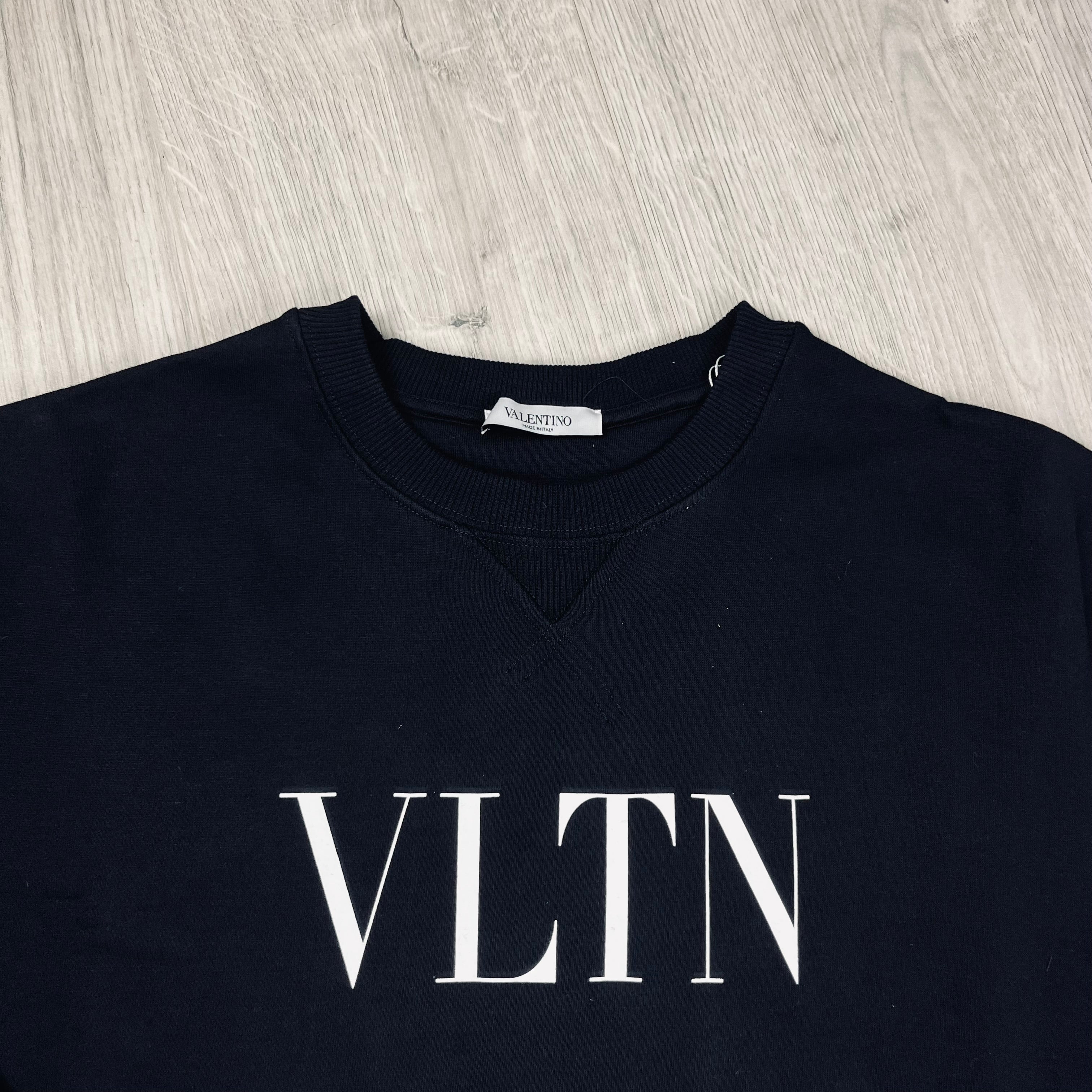 Valentino Printed Sweatshirt - Black