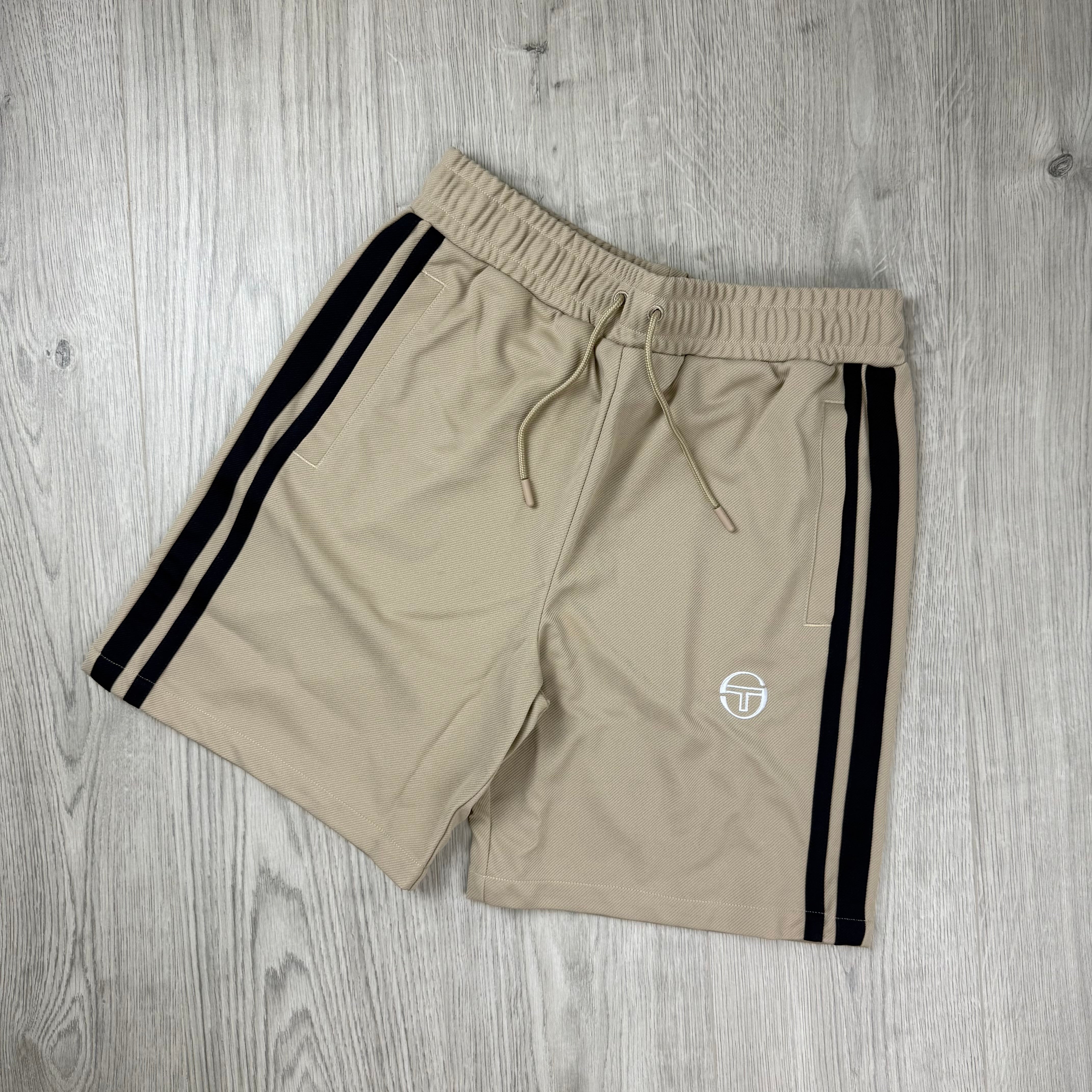 Sergio Tacchini 'Pietrapertosa' Jersey Shorts - Humus