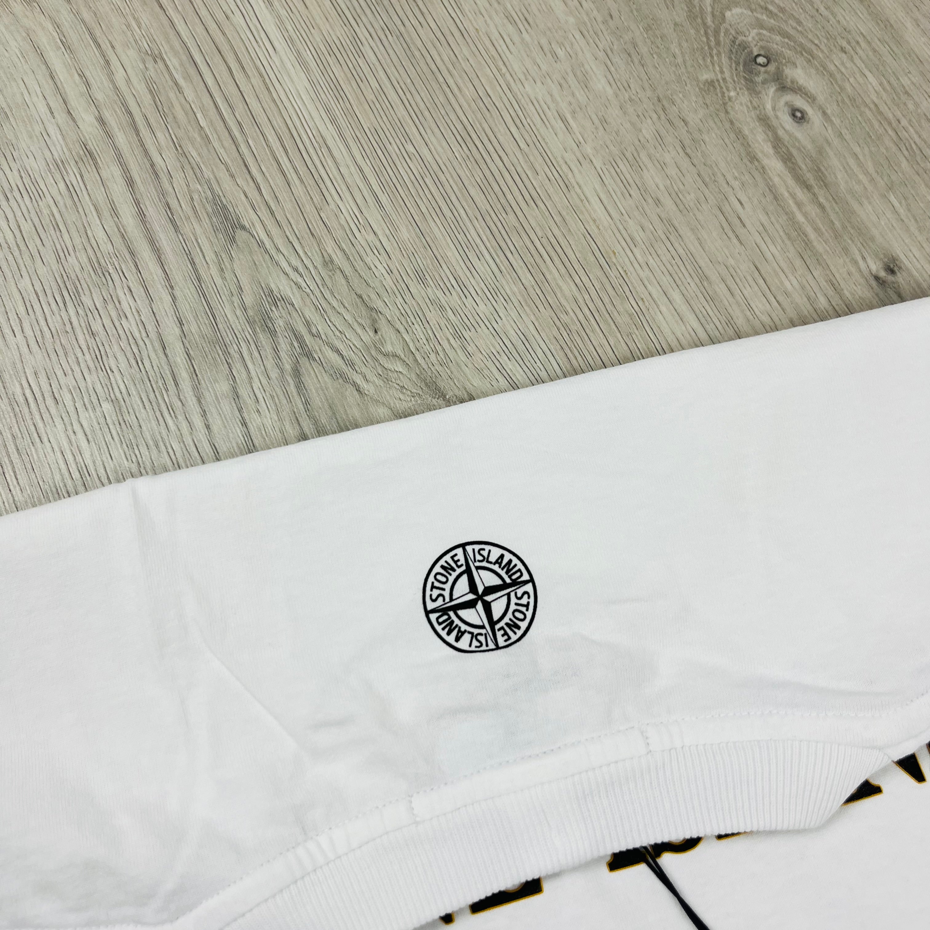 Stone Island Printed T-Shirt - White