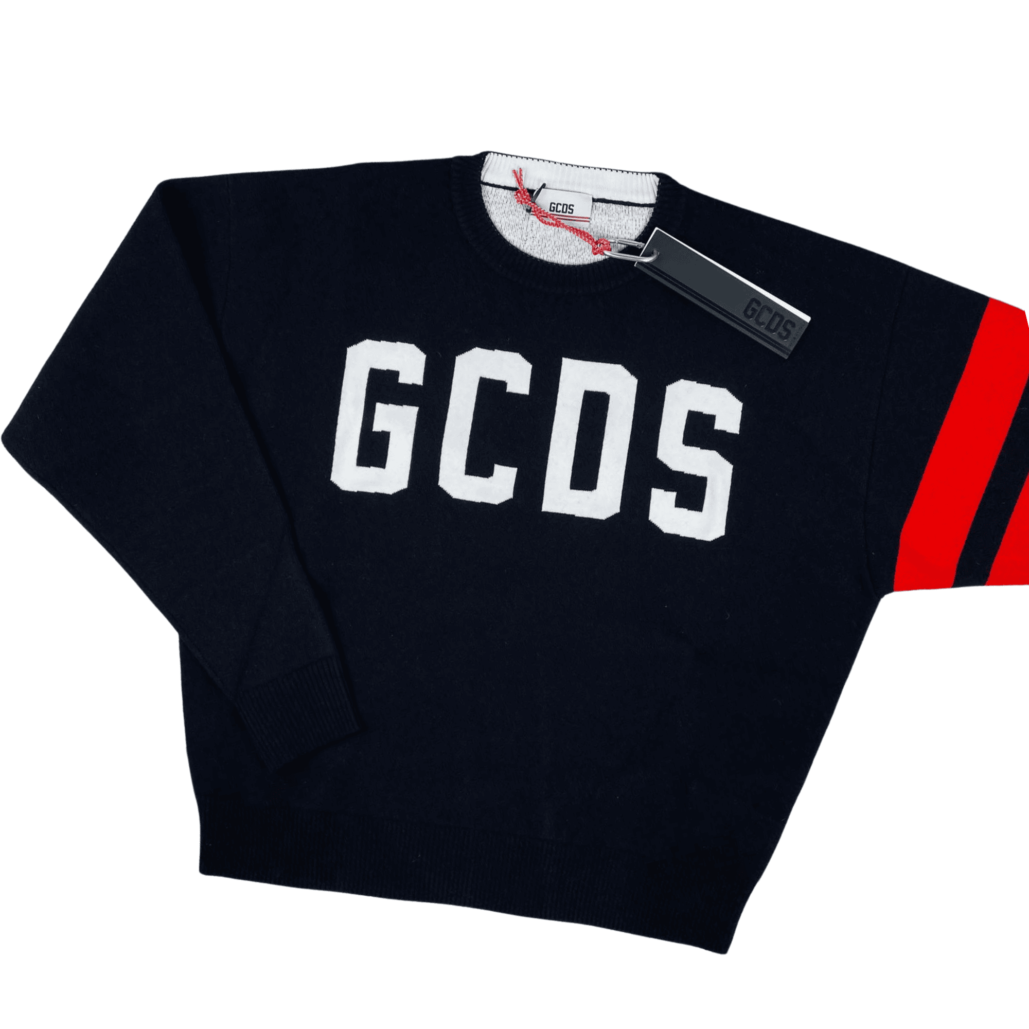 GCDS Knit Sweatshirt - Black