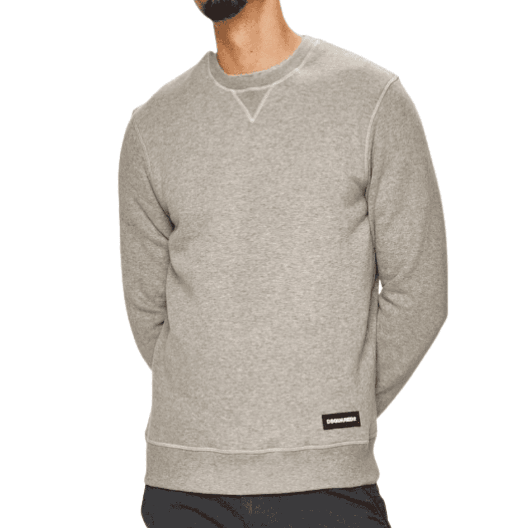 DSQUARED2 Patch Sweatshirt - Grey