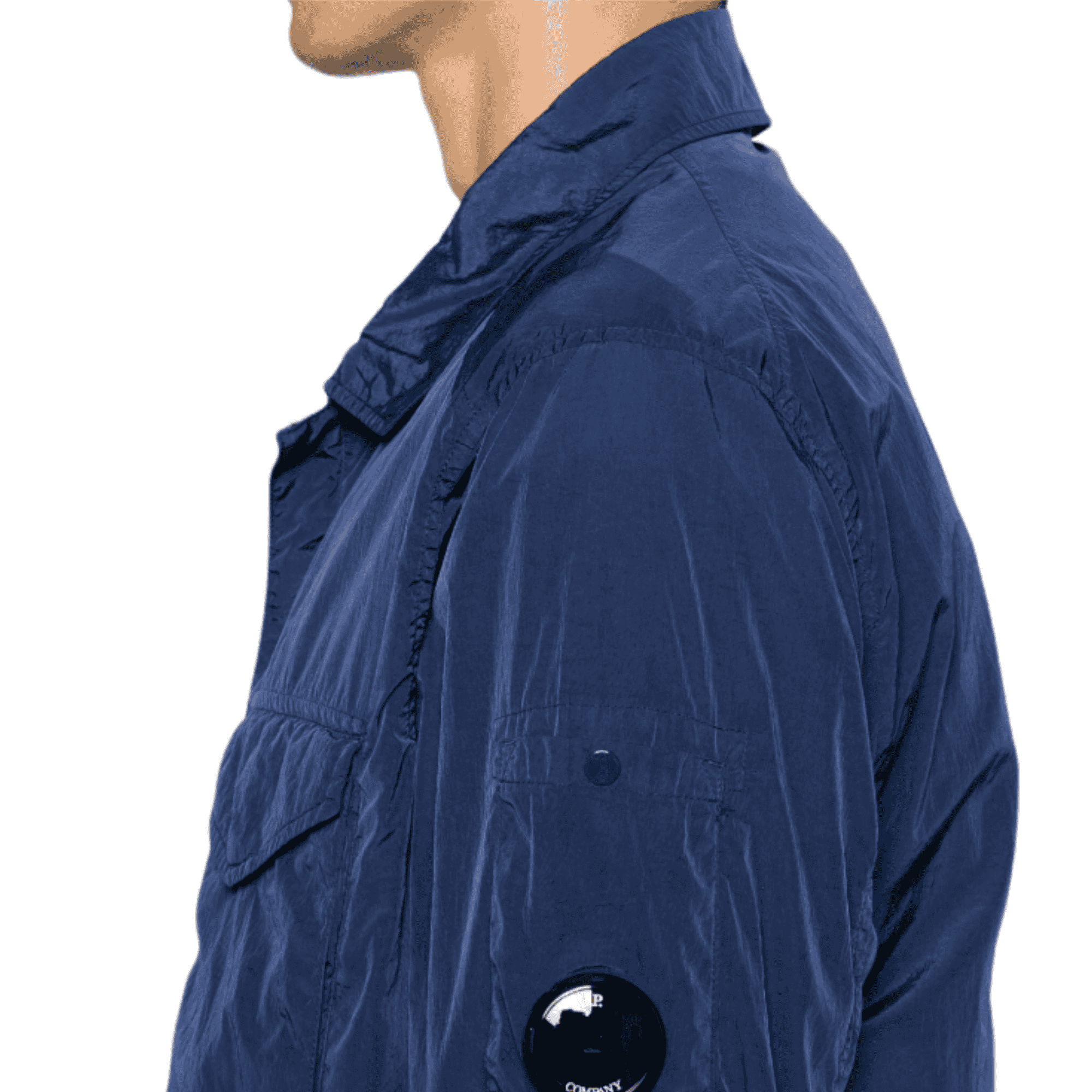 CP Company Chrome Overshirt - Estate Blue