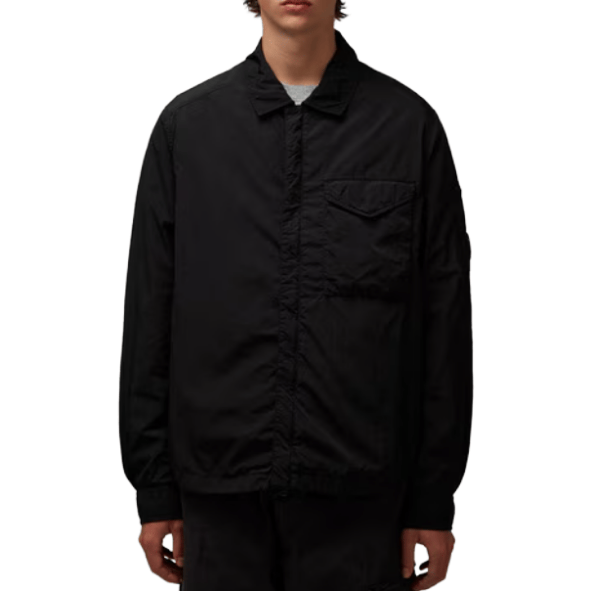 CP Company Chrome Overshirt - Black